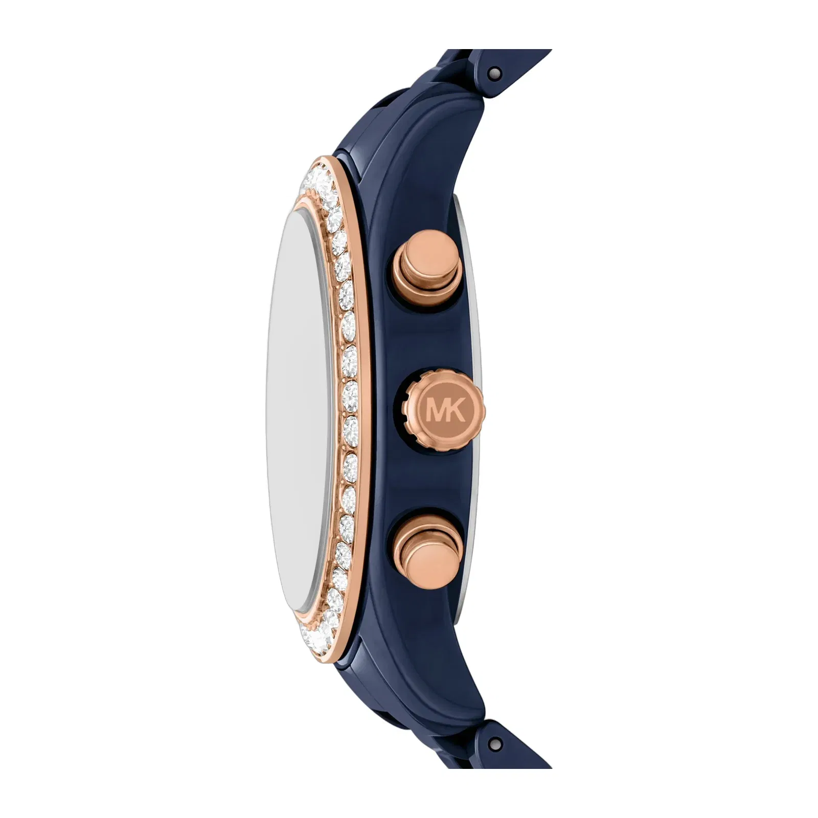 Michael Kors Lexington Pav Blue-Tone Watch