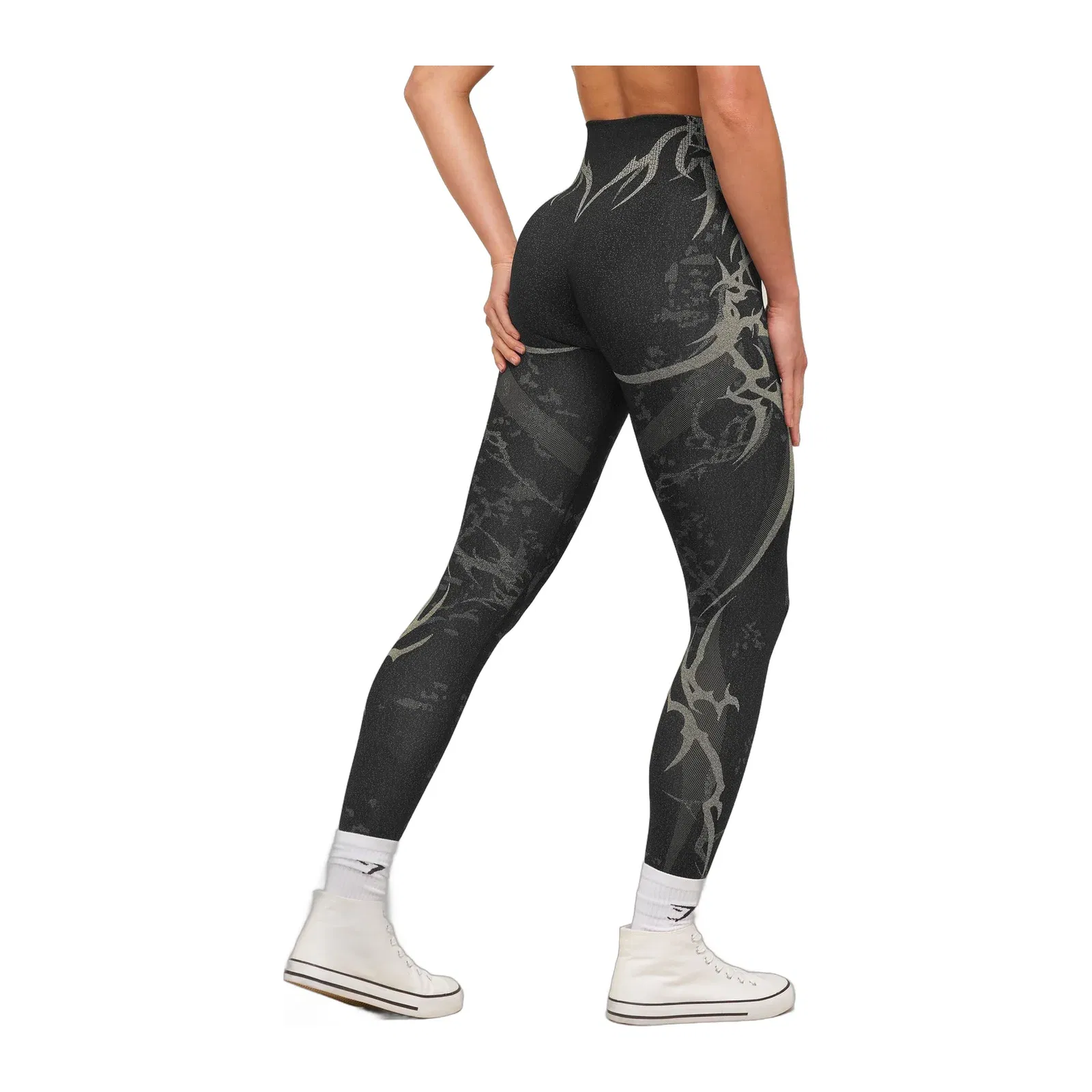 Women's Gymshark Storm Seamless Leggings Black