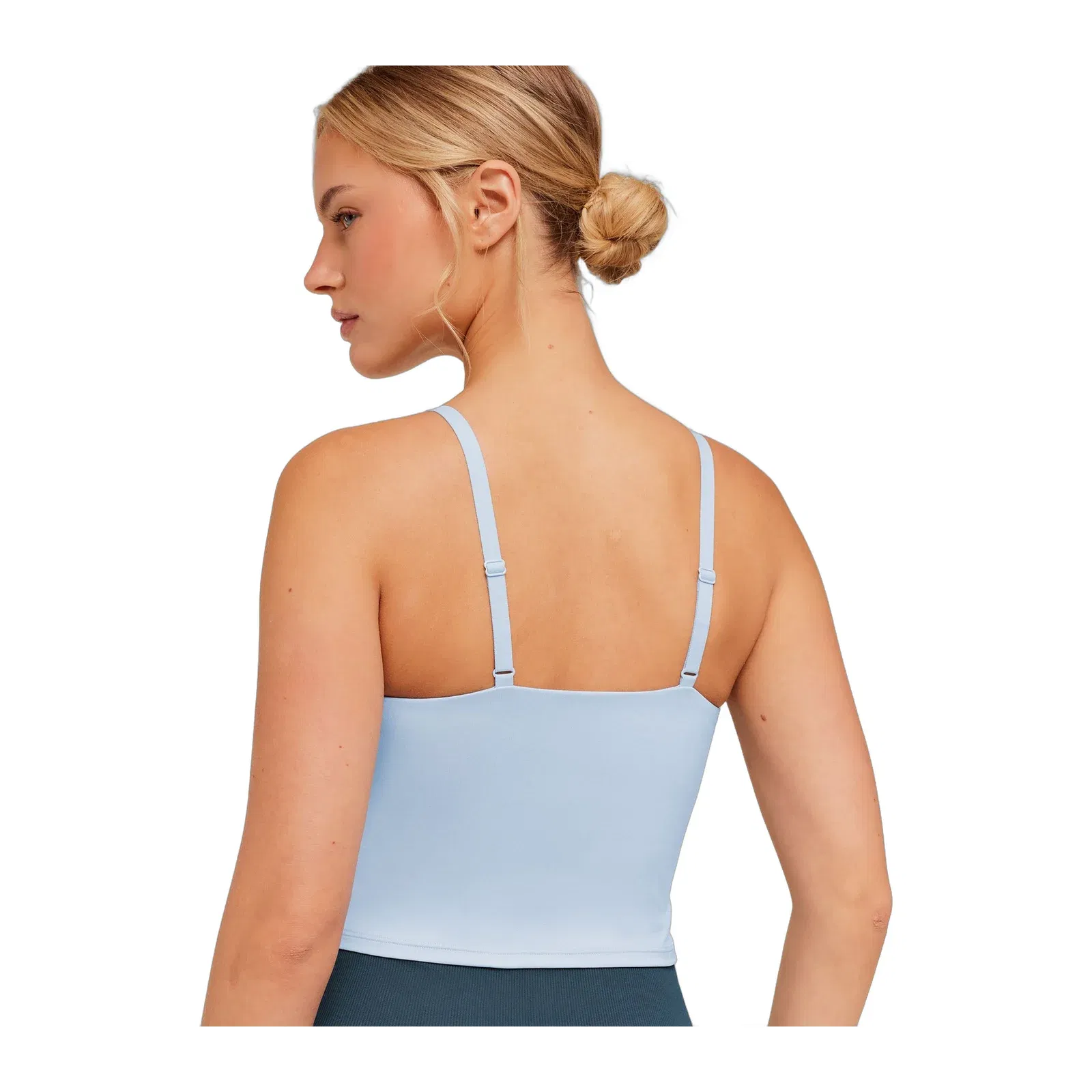 Women's Gymshark Training Cami Tank With Shelf Chilled Blue