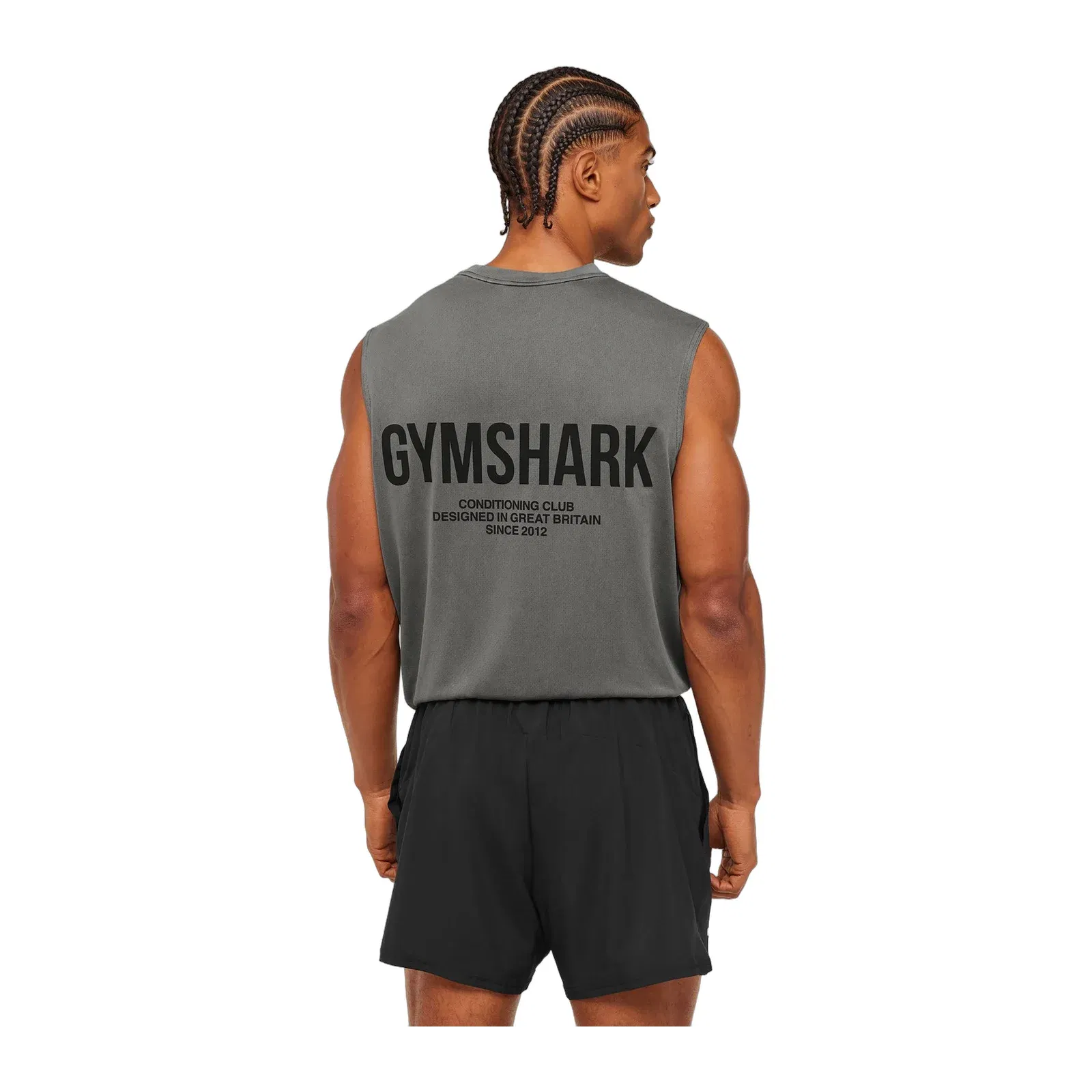 Gymshark Conditioning Club Washed Tank Black