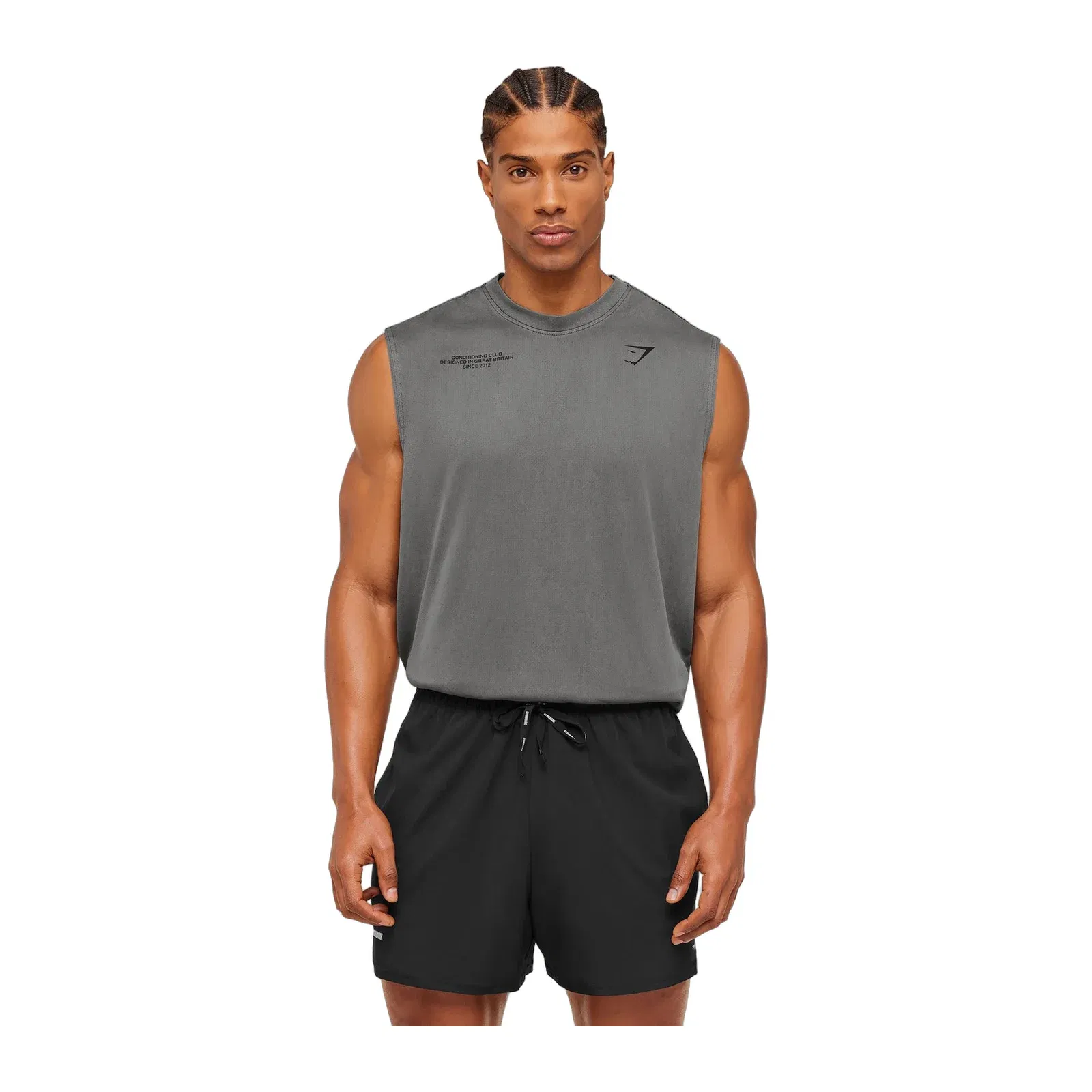 Gymshark Conditioning Club Washed Tank Black