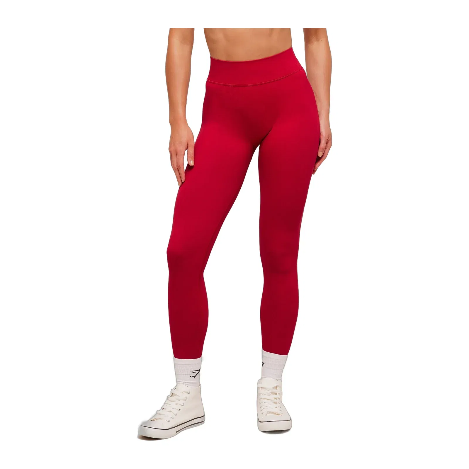 Women's Gymshark Flex V4 Leggings Carmine Red