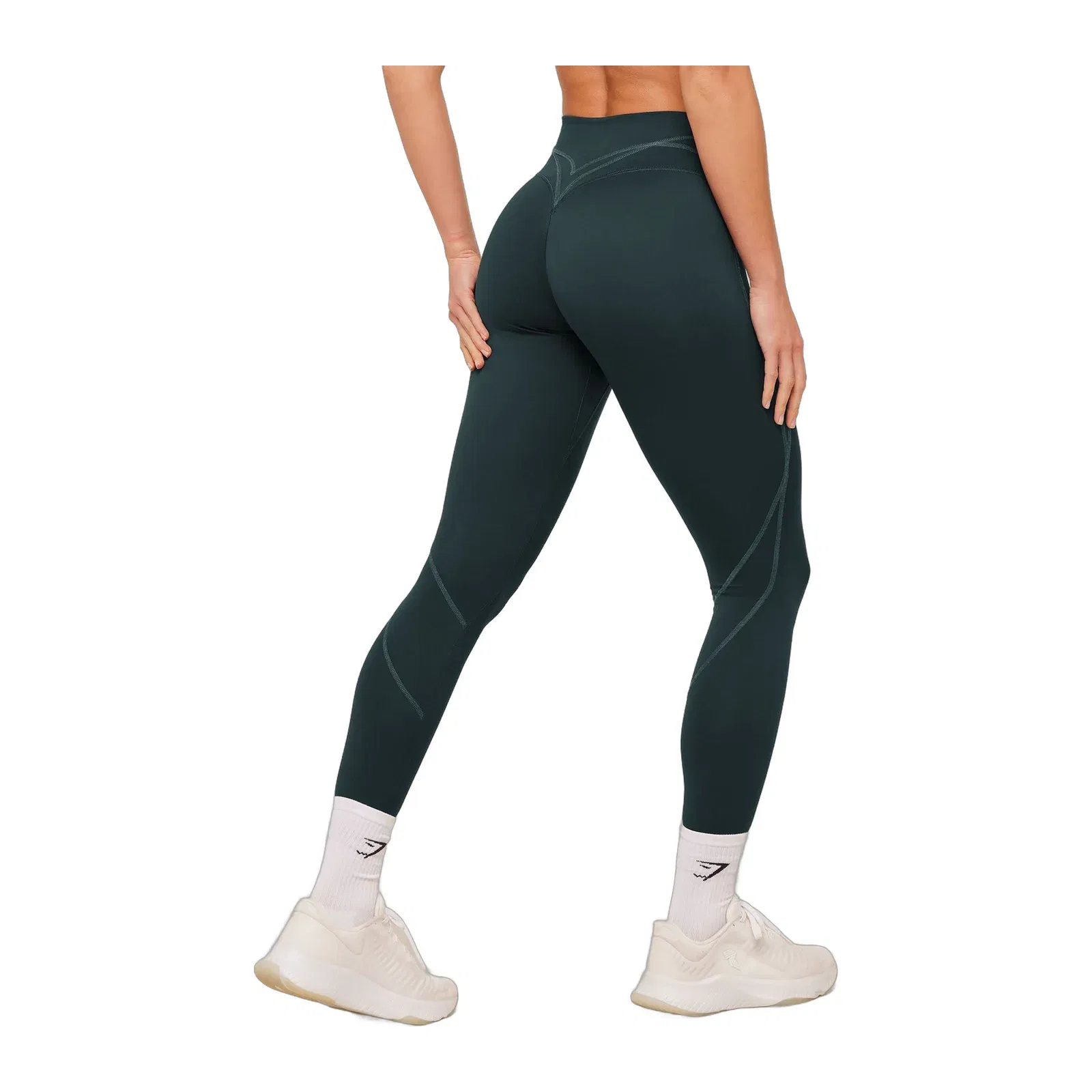 Women's Gymshark Volt Leggings Deep Petrol Blue