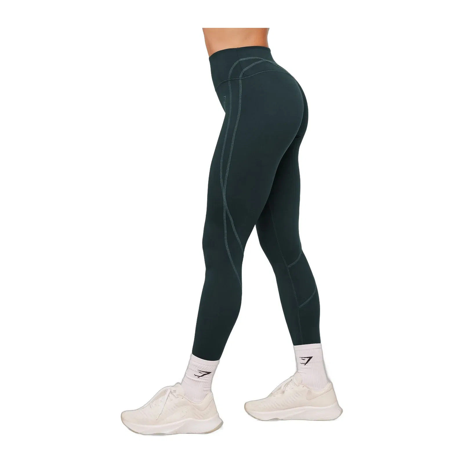 Women's Gymshark Volt Leggings Deep Petrol Blue