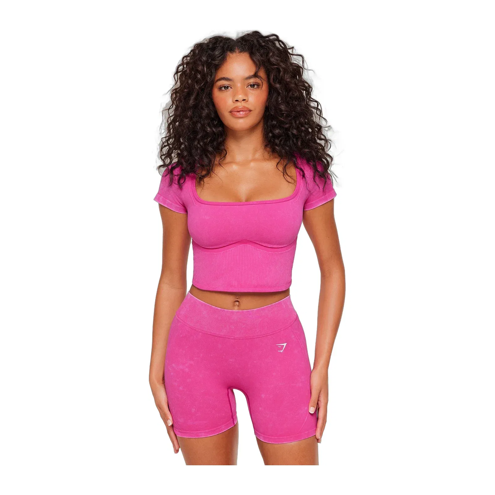 Women's Gymshark Gymshark X Bratz Crop Top Super-Set Pink