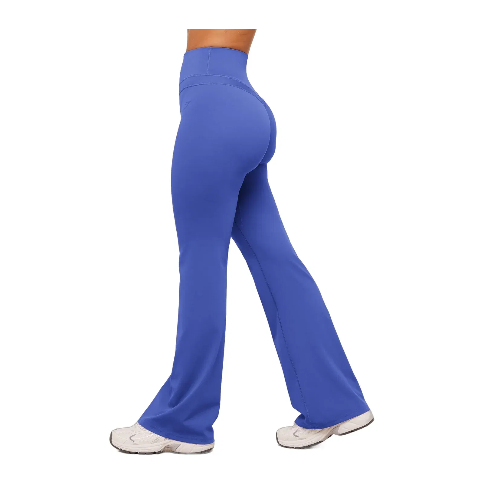 Women's Gymshark Whitney Short Flared Legging Force Blue