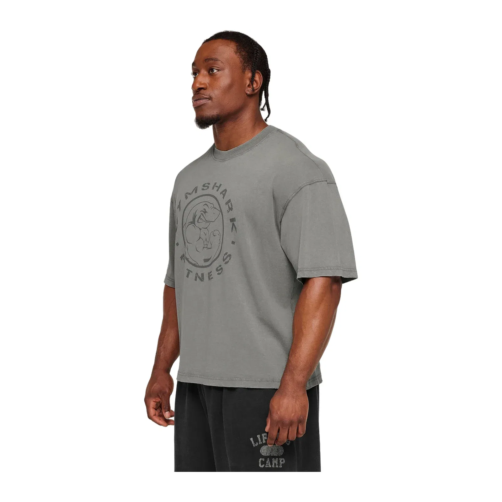 Gymshark Vintage Legacy T-Shirt Ash Grey