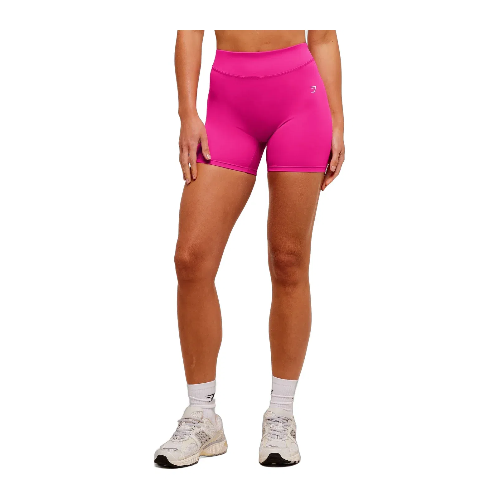 Women's Gymshark Lifting Dipped Waistband Shorts Super-Set Pink