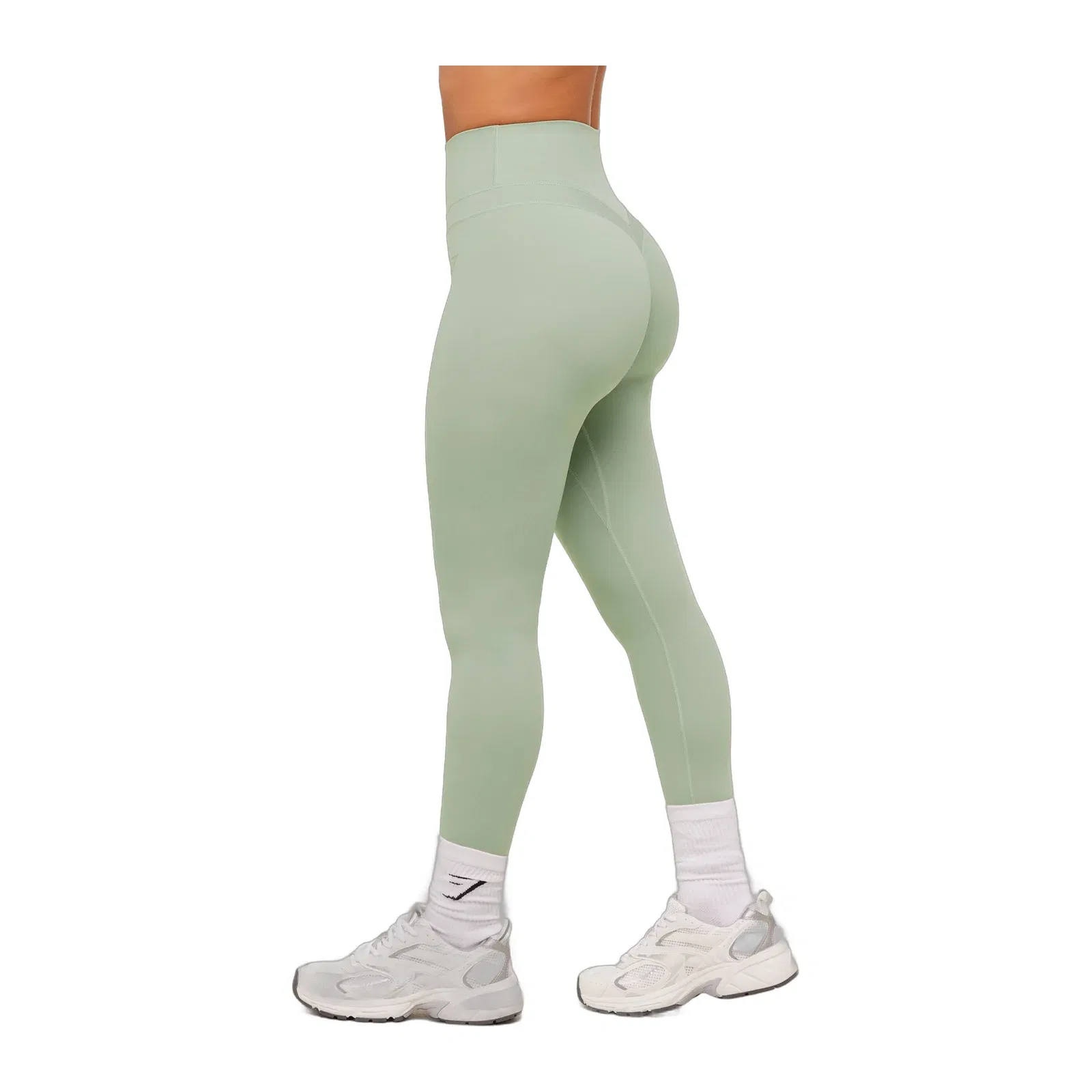 Women's Gymshark Whitney Short Legging Haze Green