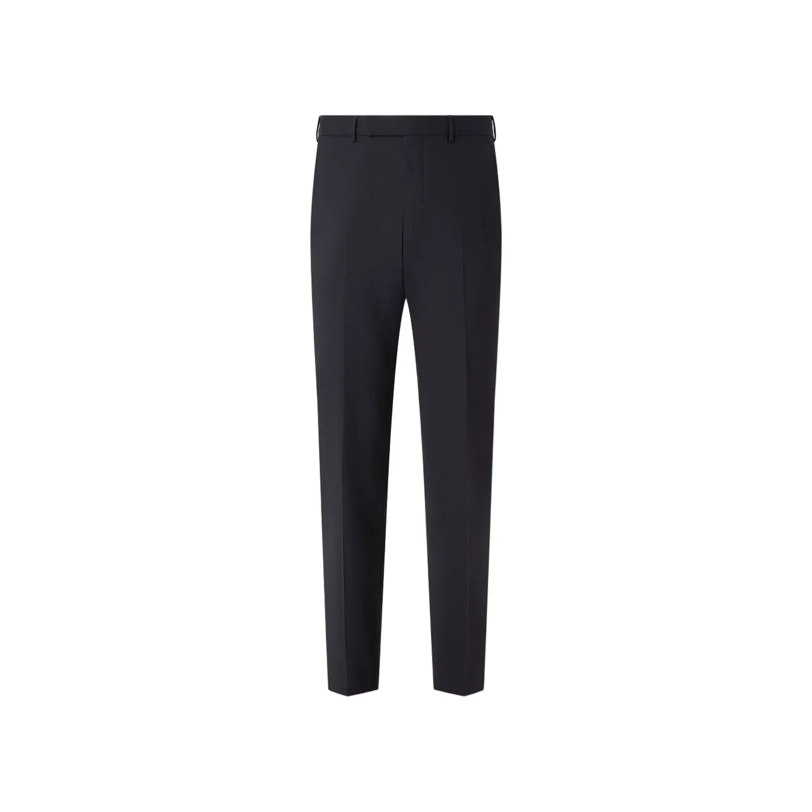 Zegna Navy Blue High Performance Wool Pants