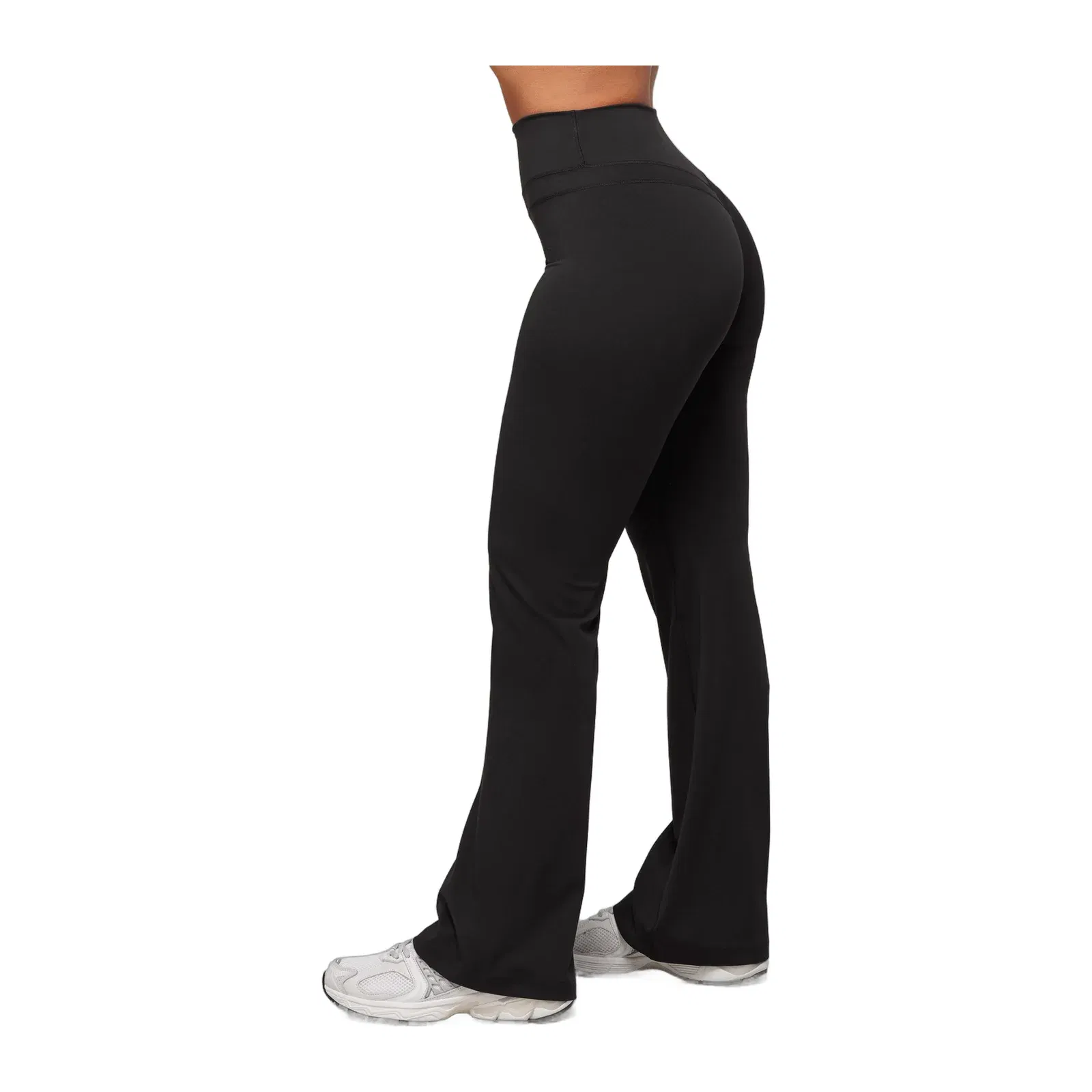 Women's Gymshark Whitney Short Flared Legging Black