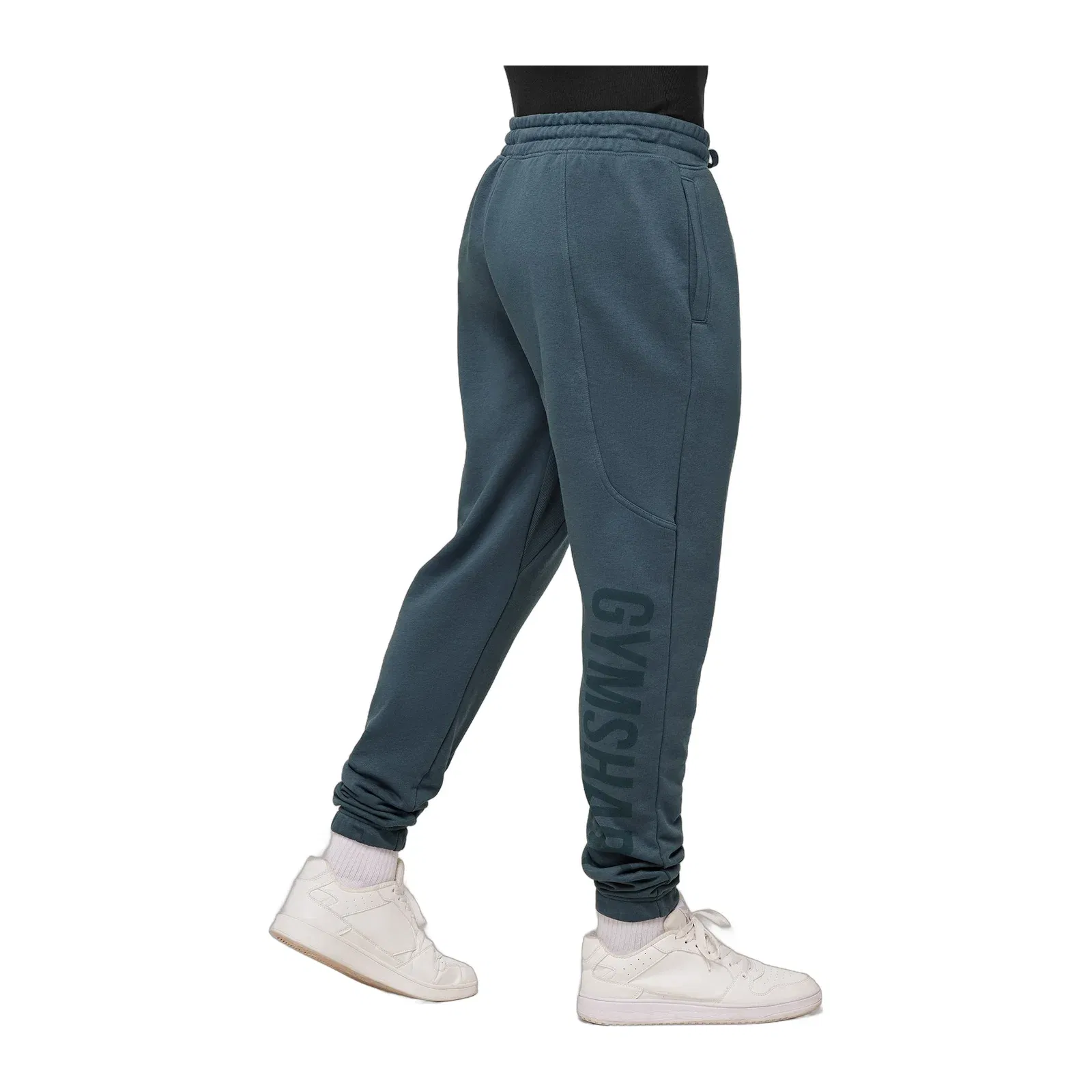 Gymshark Power Wordmark Joggers GS Stealth Blue