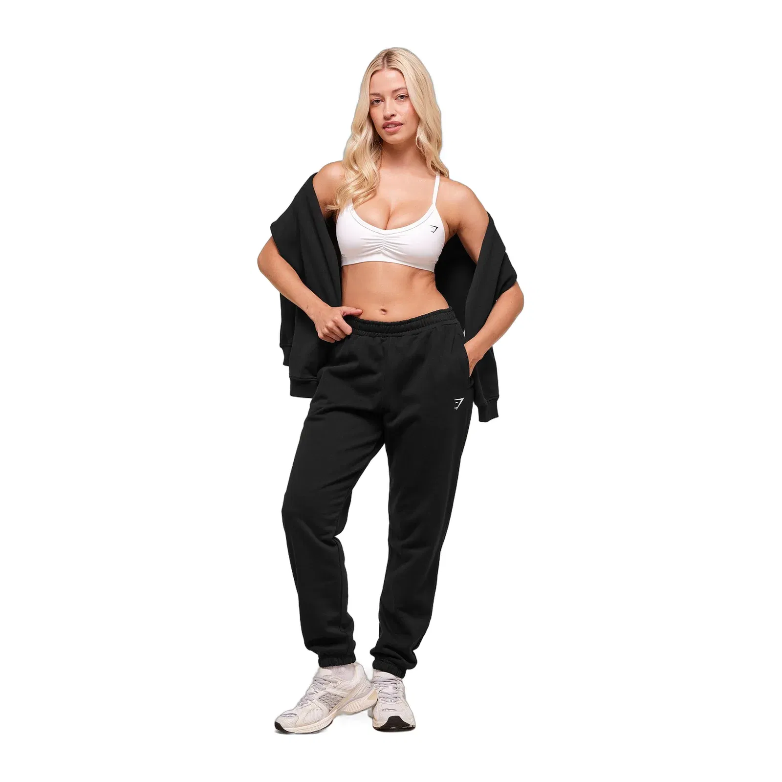 Gymshark Training Regular Fleece Joggers - Black