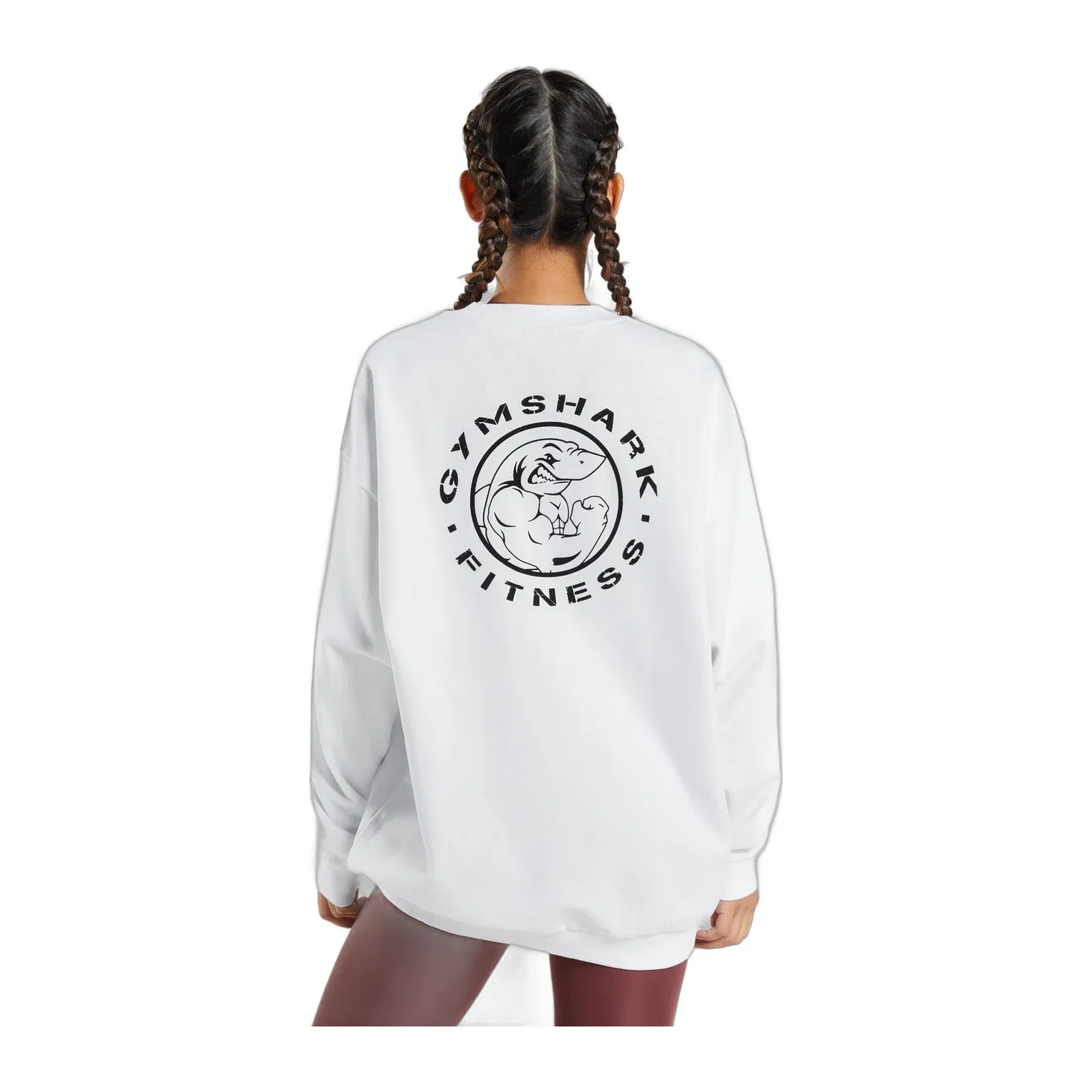 Gymshark Legacy Graphic Sweatshirt - White