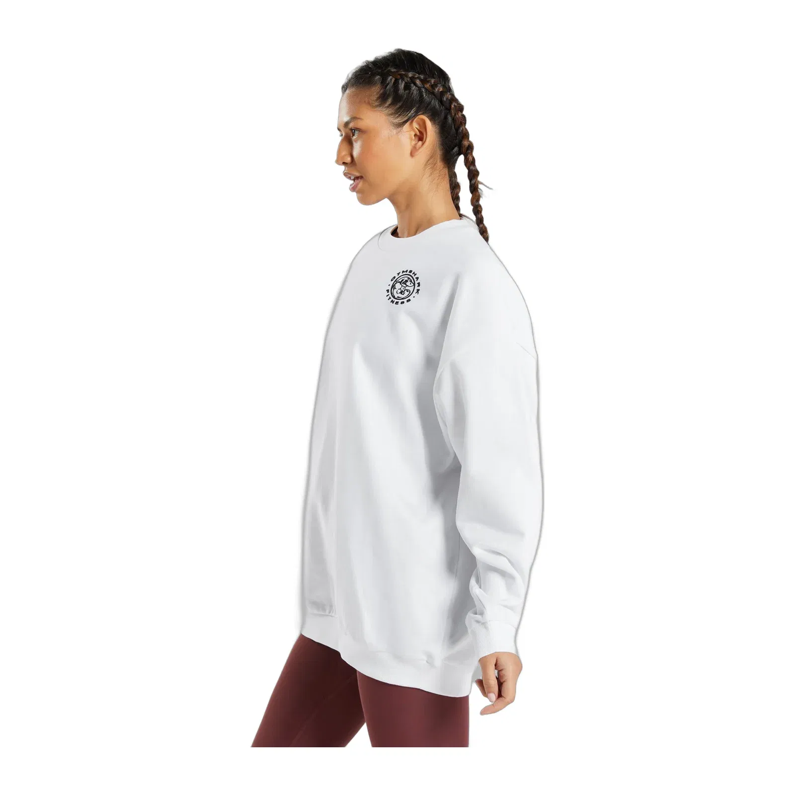 Gymshark Legacy Graphic Sweatshirt - White