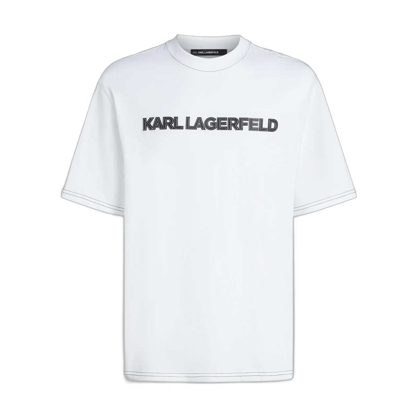 Contrast stitch T-shirt