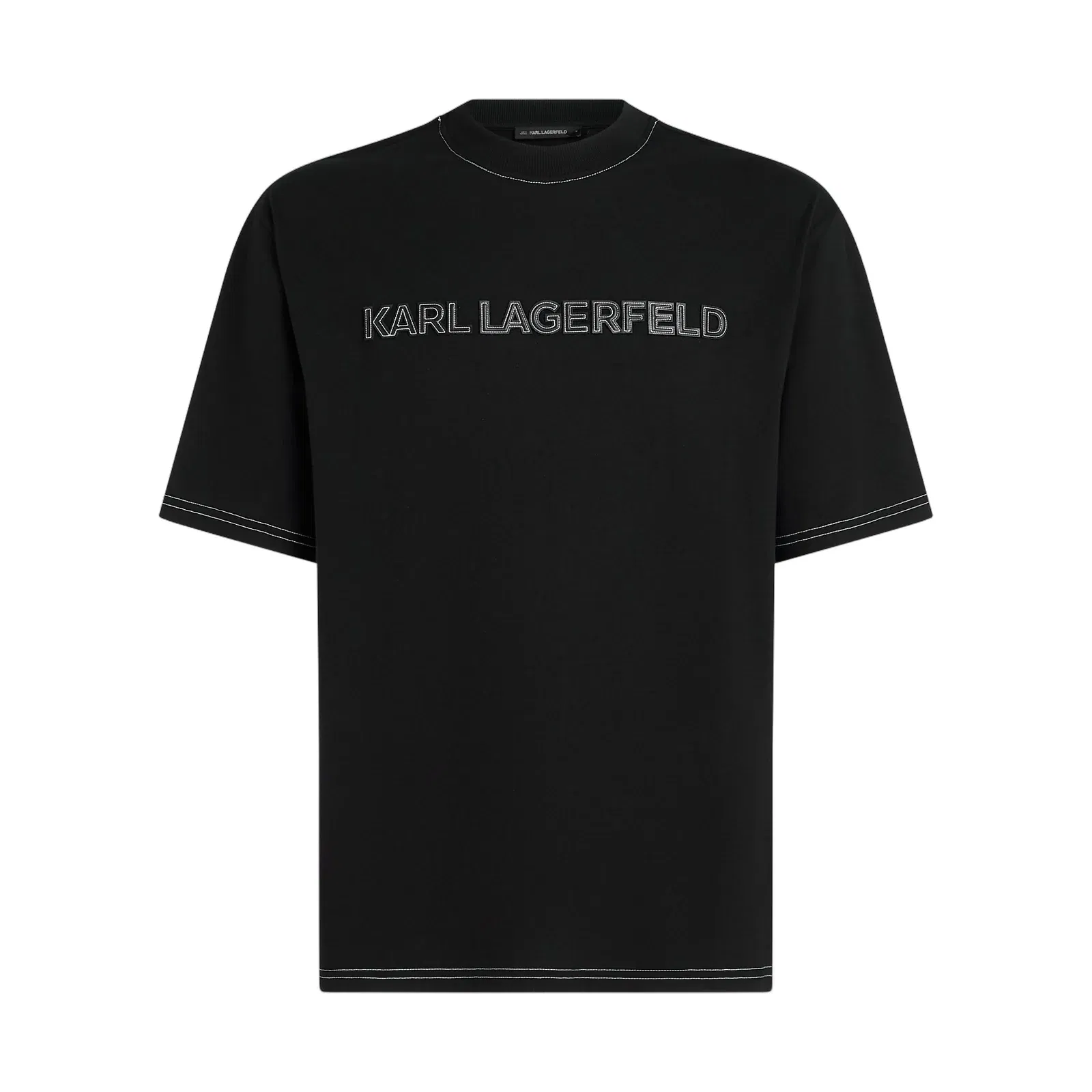 Contrast stitch T-shirt