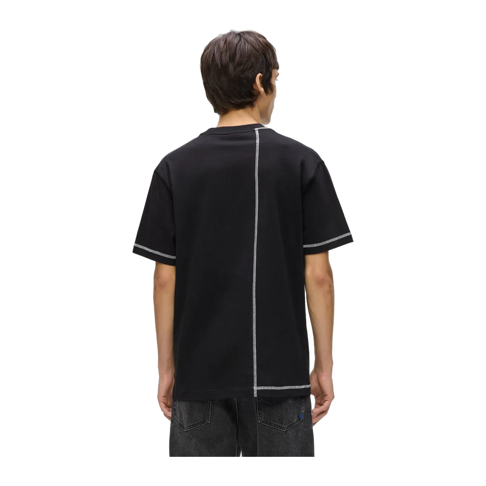Contrast stitch T-shirt