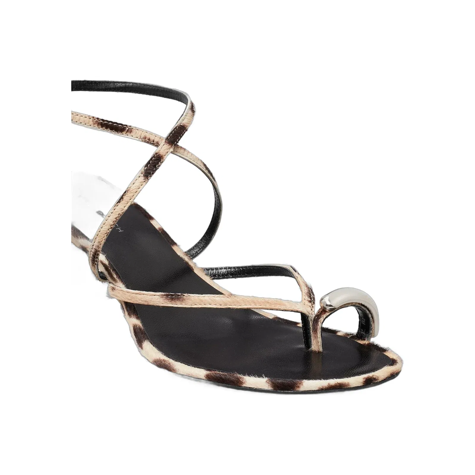Pierced Strappy Heel Sandal 65mm