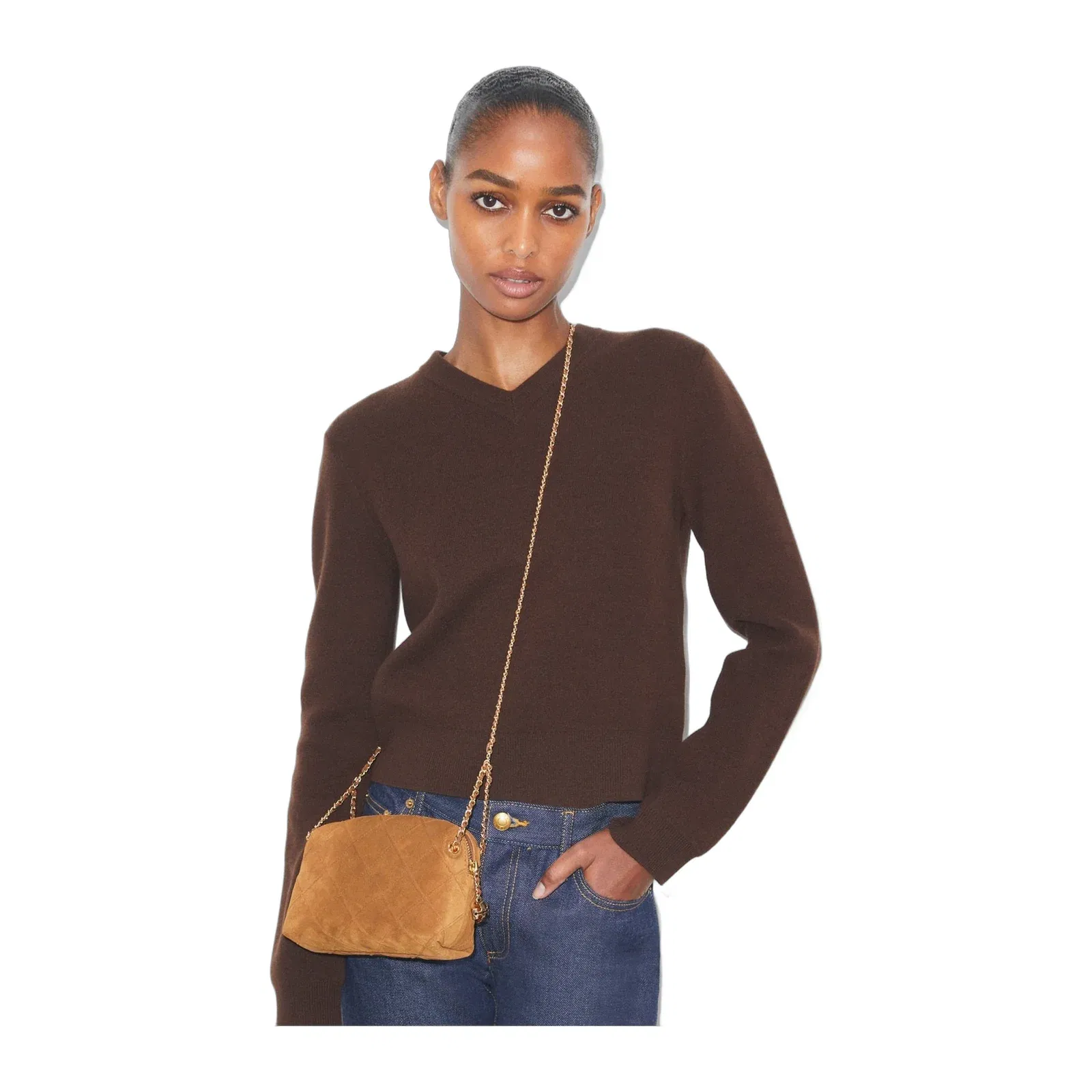 Fleming Suede Soft Crossbody Bag