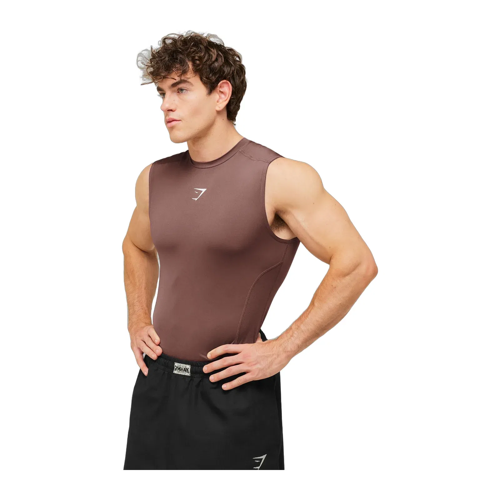 Gymshark Element Tank Espresso Brown