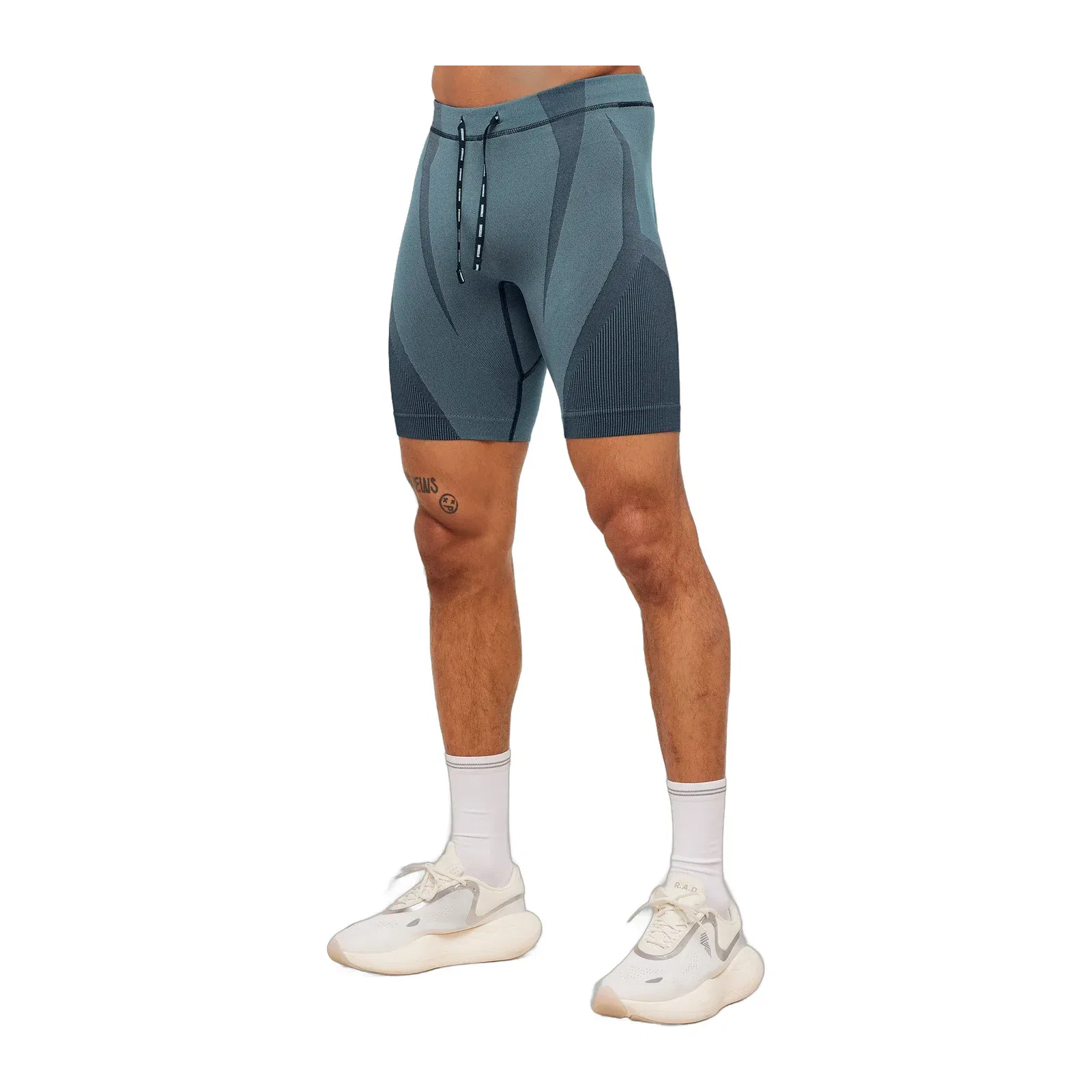 Gymshark Seamless Running Half Tight Stealth Blue