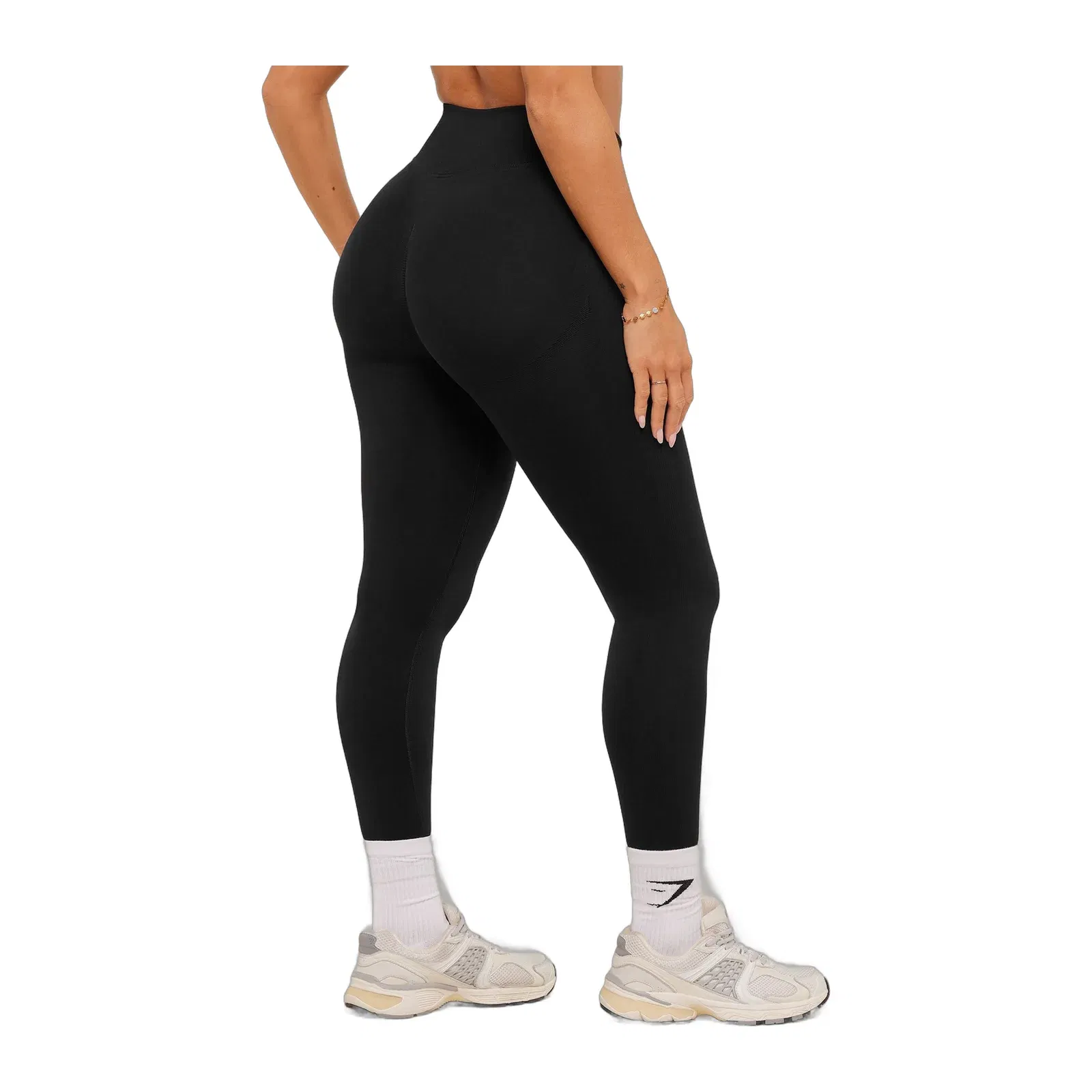 Women's Gymshark Lift Seamless High-Rise Leggings Black