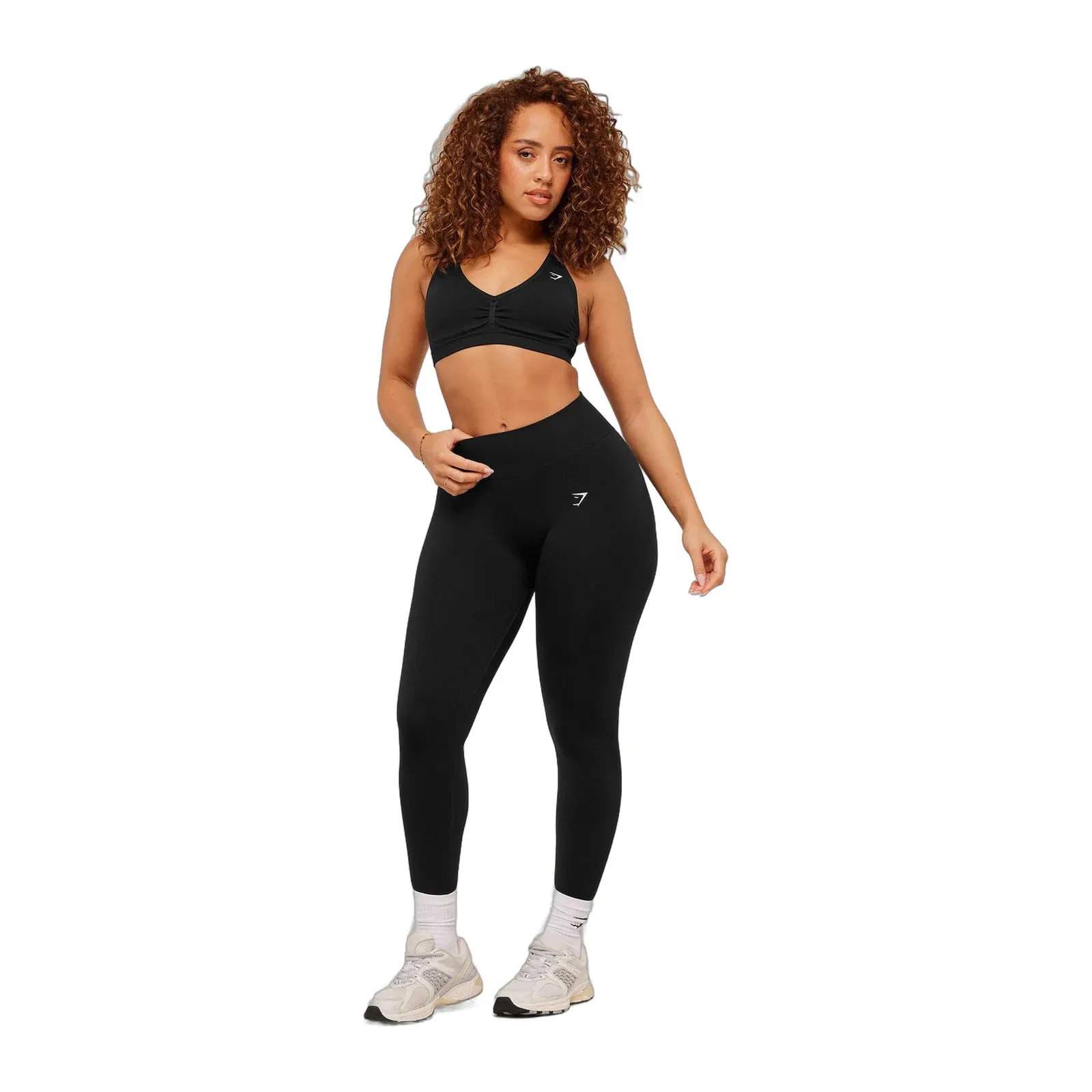 Women's Gymshark Lift Seamless High-Rise Leggings Black