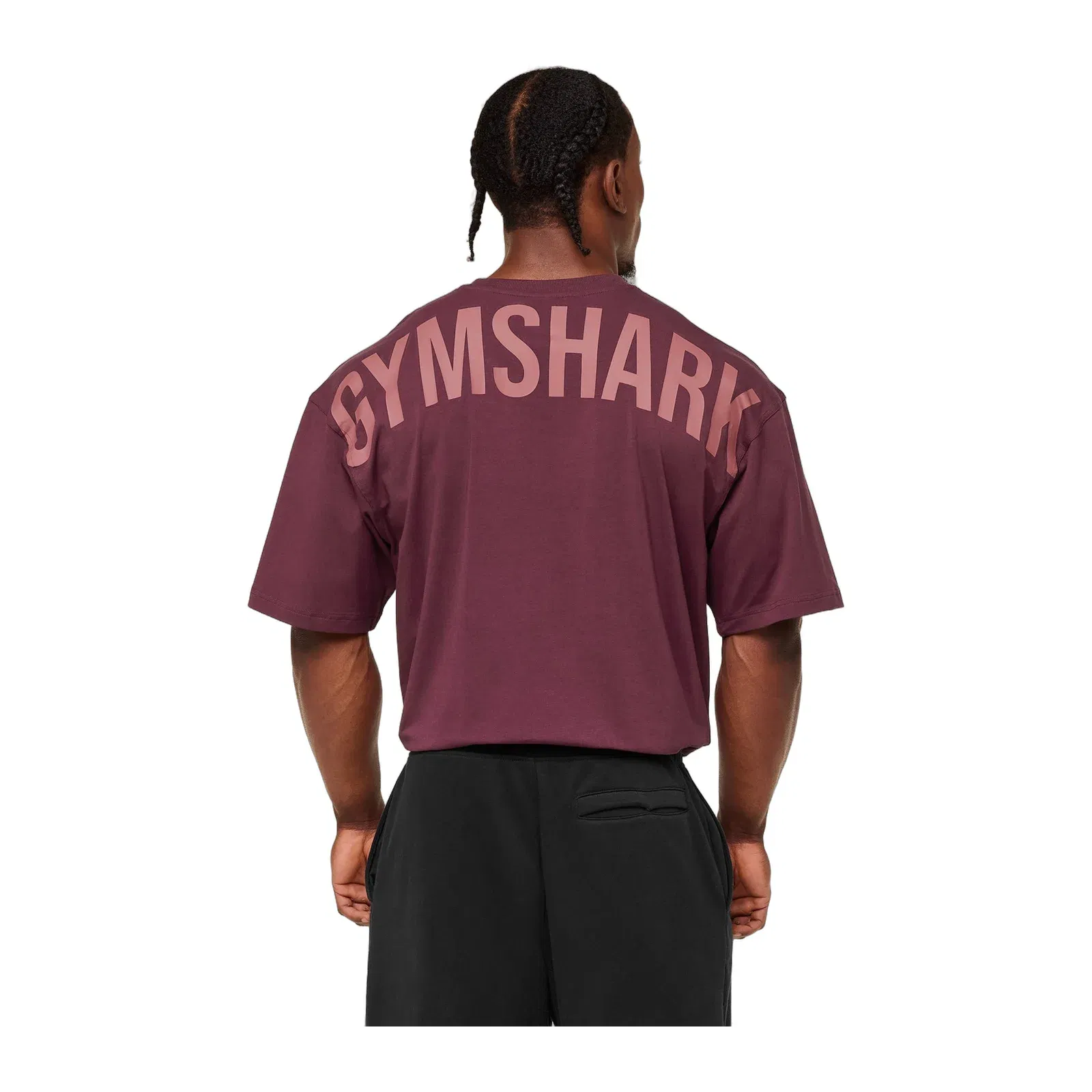 Gymshark Power T-Shirt Gs Impact Burgundy