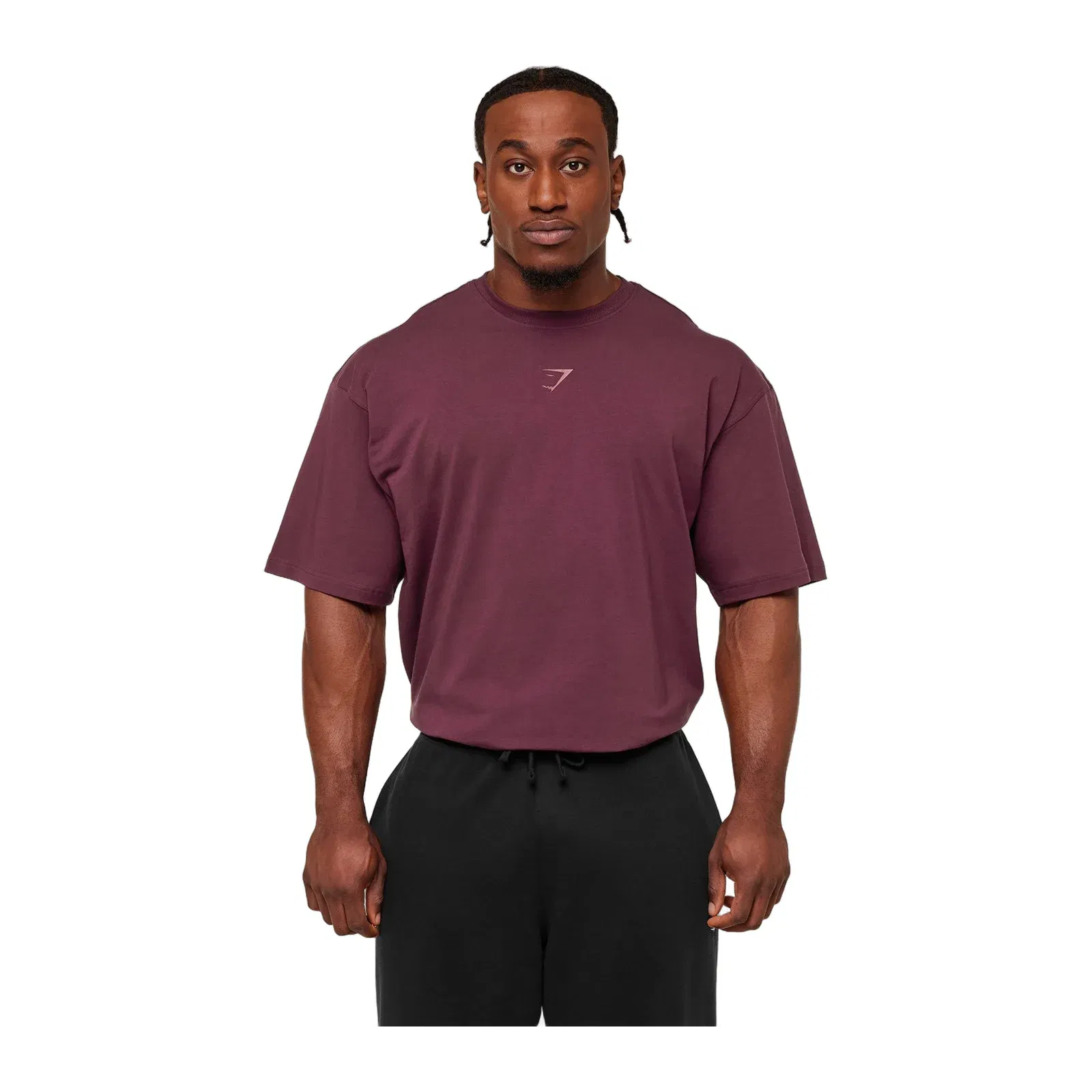 Gymshark Power T-Shirt Gs Impact Burgundy