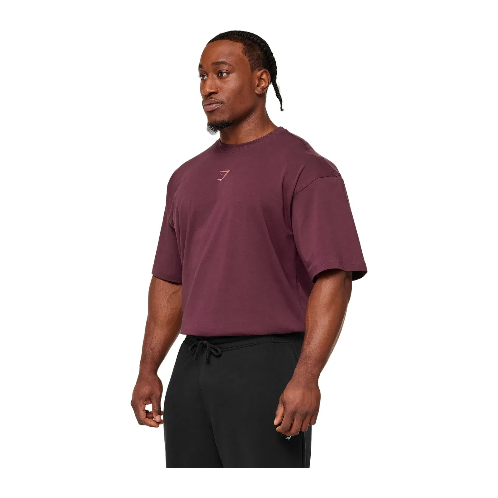 Gymshark Power T-Shirt Gs Impact Burgundy