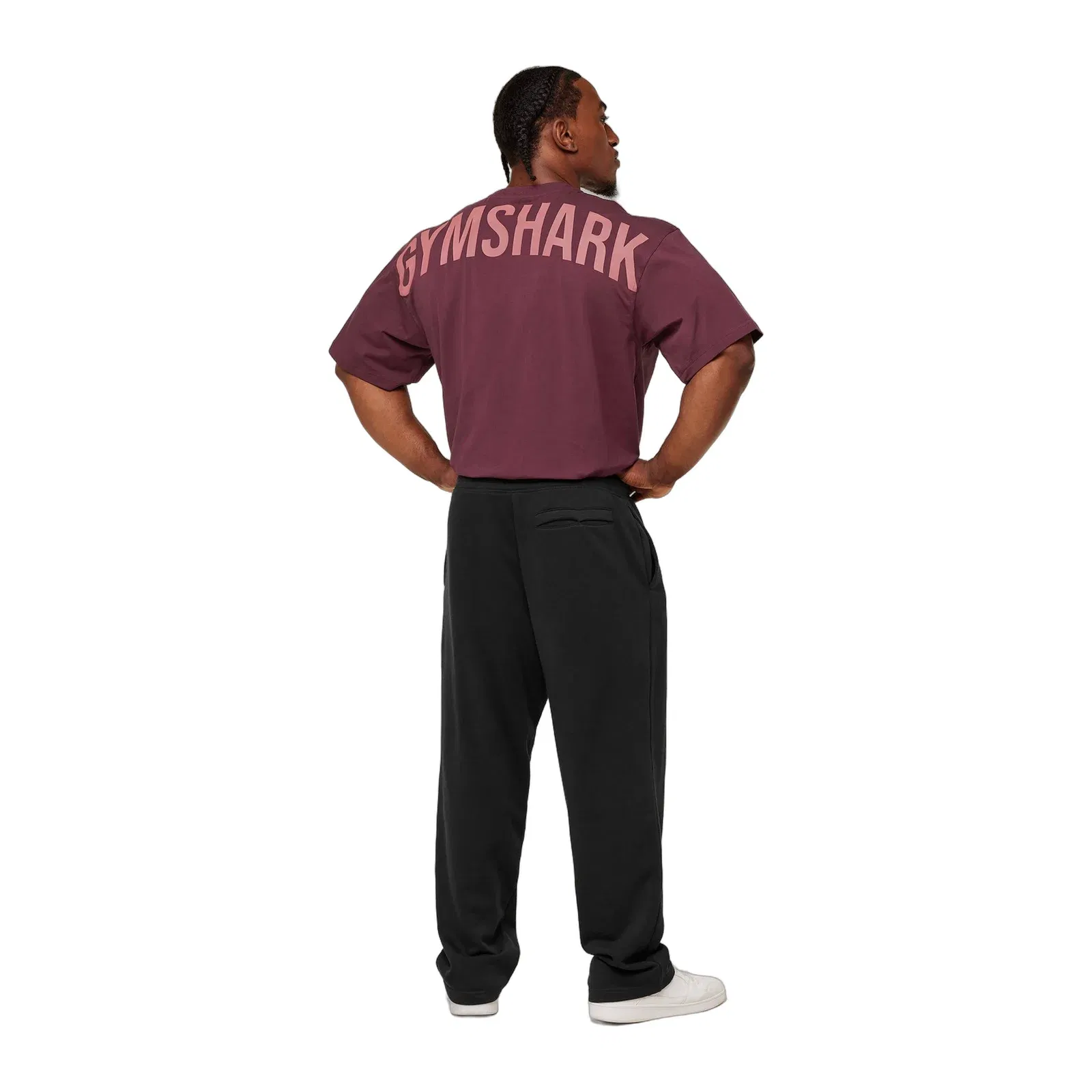Gymshark Power T-Shirt Gs Impact Burgundy