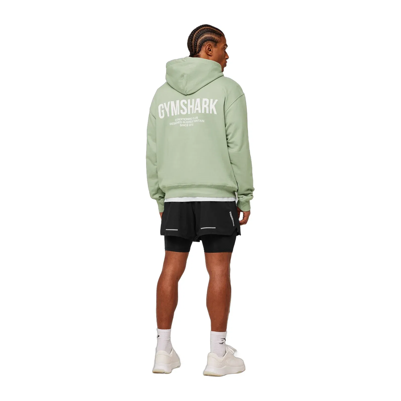 Gymshark Conditioning Club Hoodie GS Haze Green