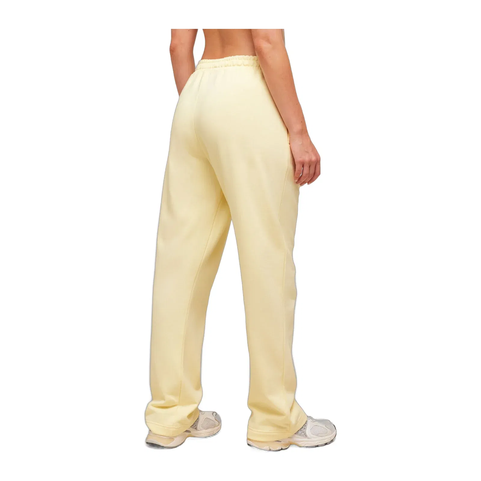 Women's Gymshark Training Fleece Straight Leg Regular Joggers Butter Yellow