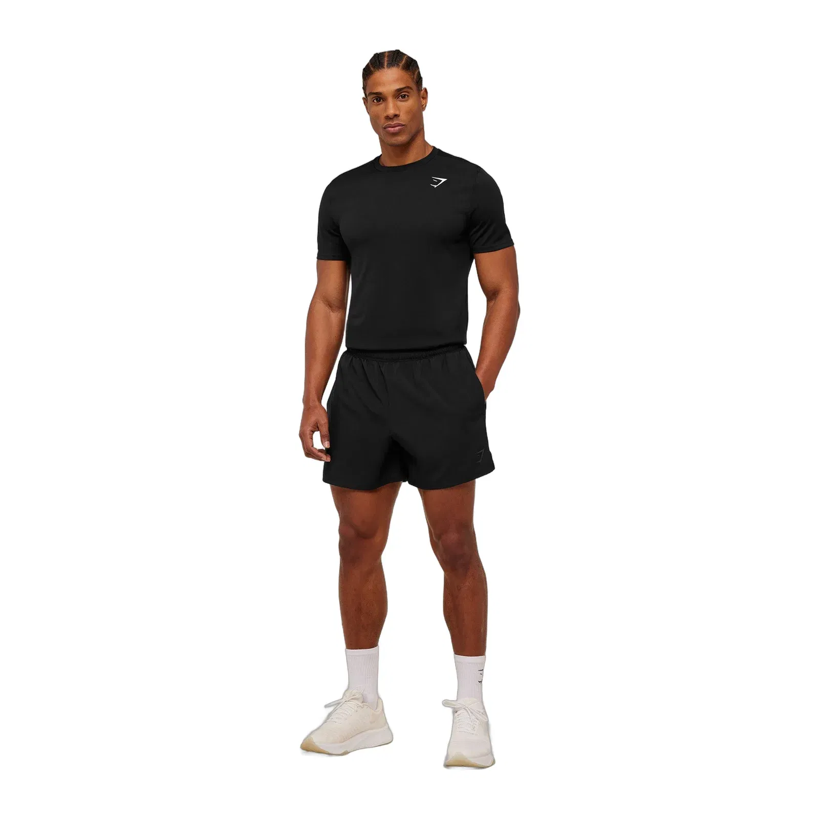 Gymshark Arrival Contrast Shorts Black