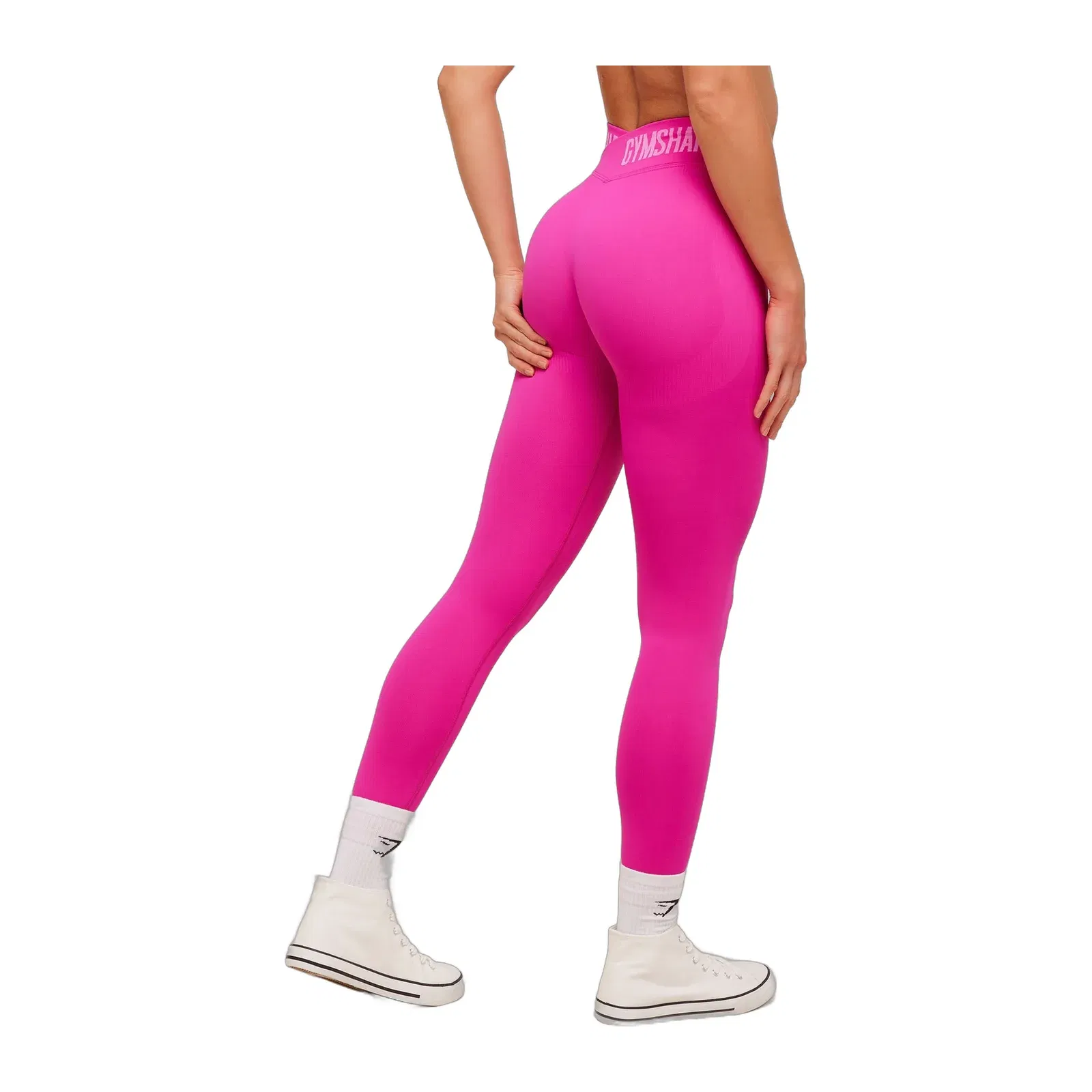 Women's Gymshark Flex V4 Leggings Super-Set Pink