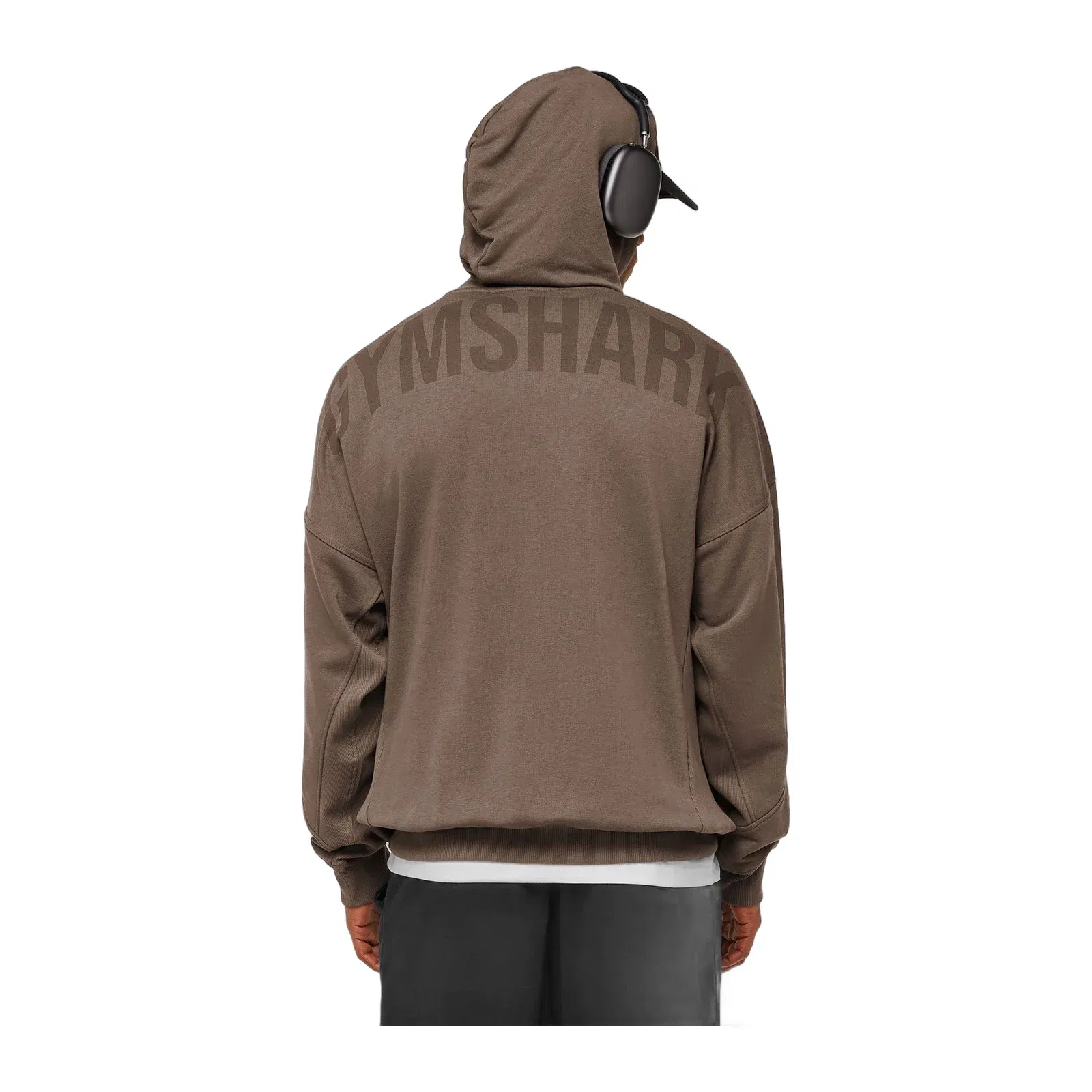 Gymshark Power Oversized Hoodie Soft Brown