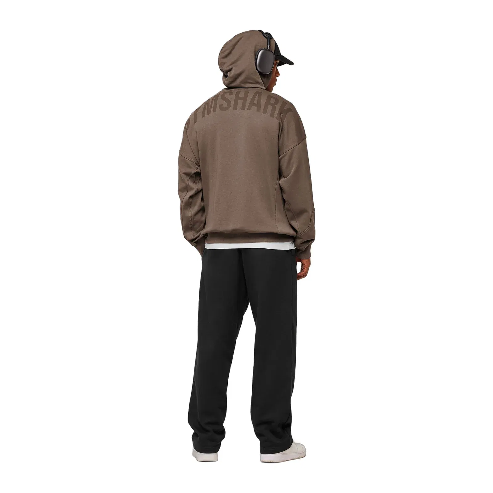 Gymshark Power Oversized Hoodie Soft Brown