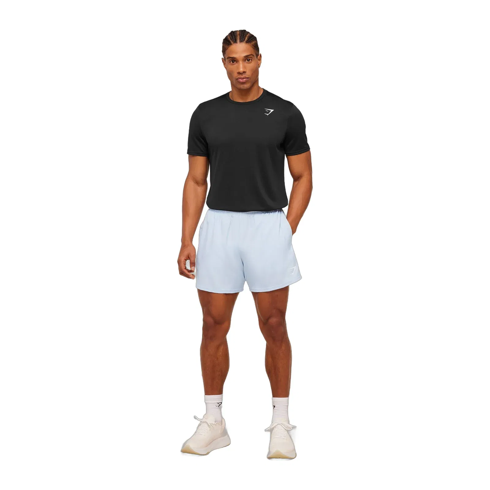 Gymshark Arrival 5" Shorts Chilled Blue