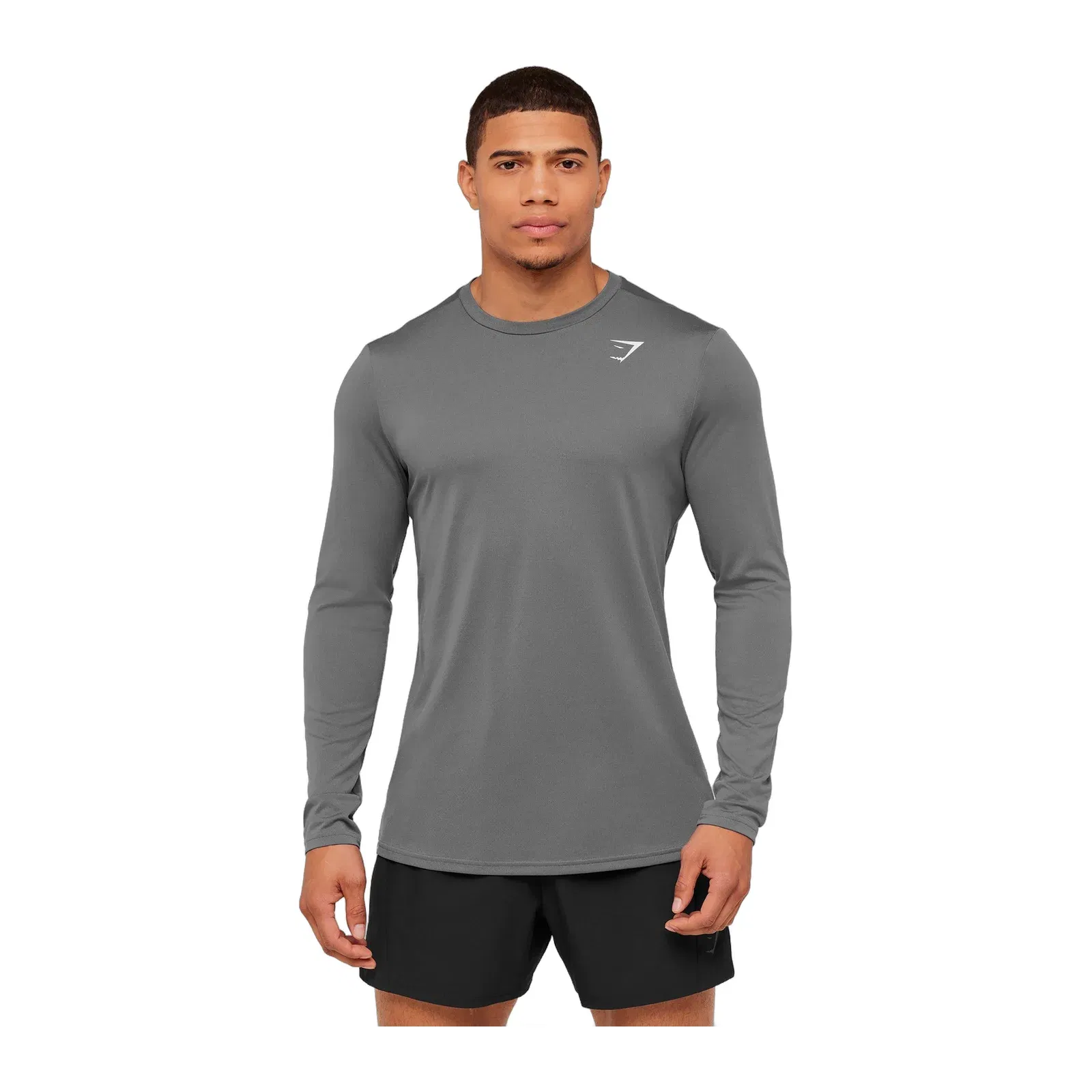 Gymshark Arrival Long Sleeve T-Shirt Silhouette Grey