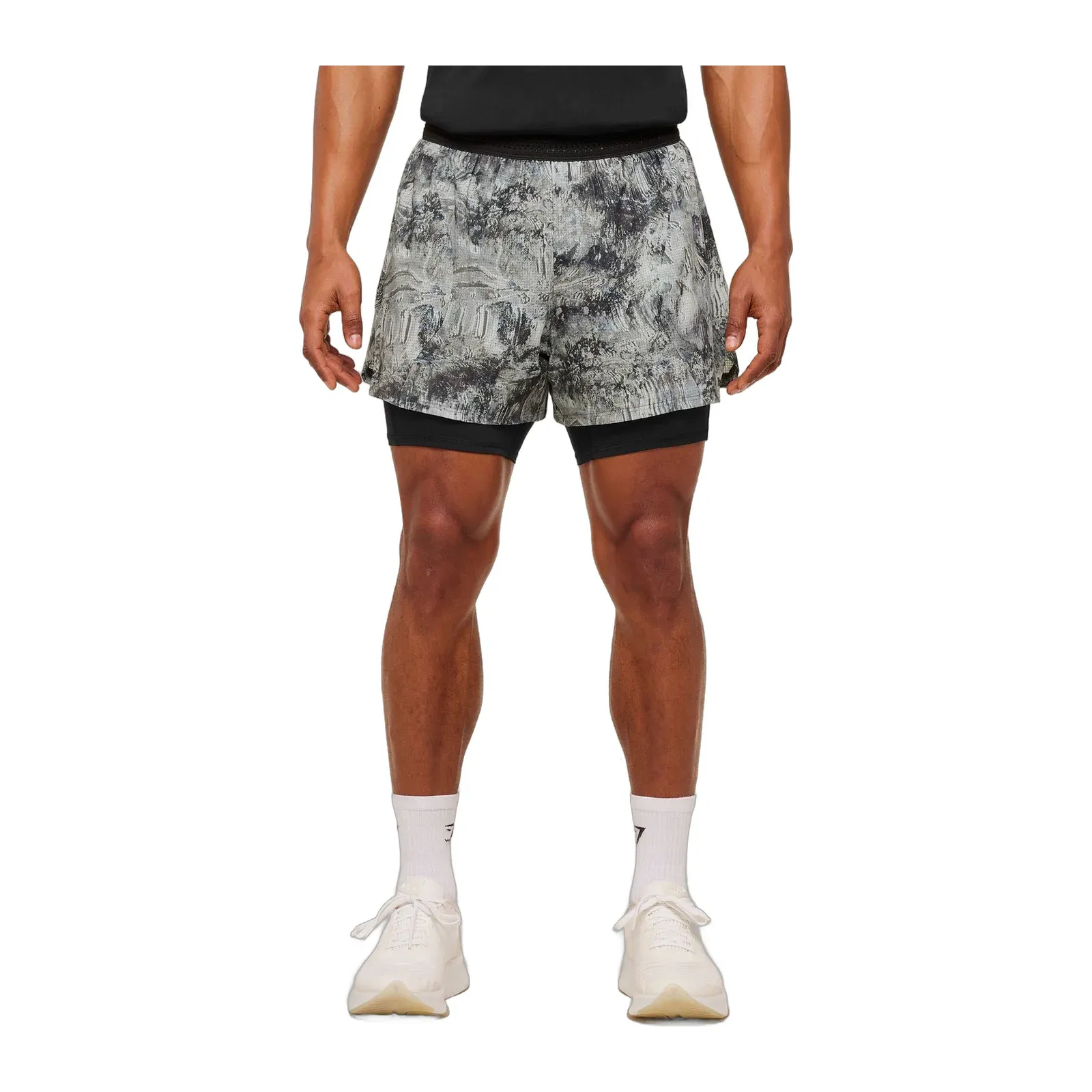 Gymshark Running 4" 2In1 Shorts Dark Grey