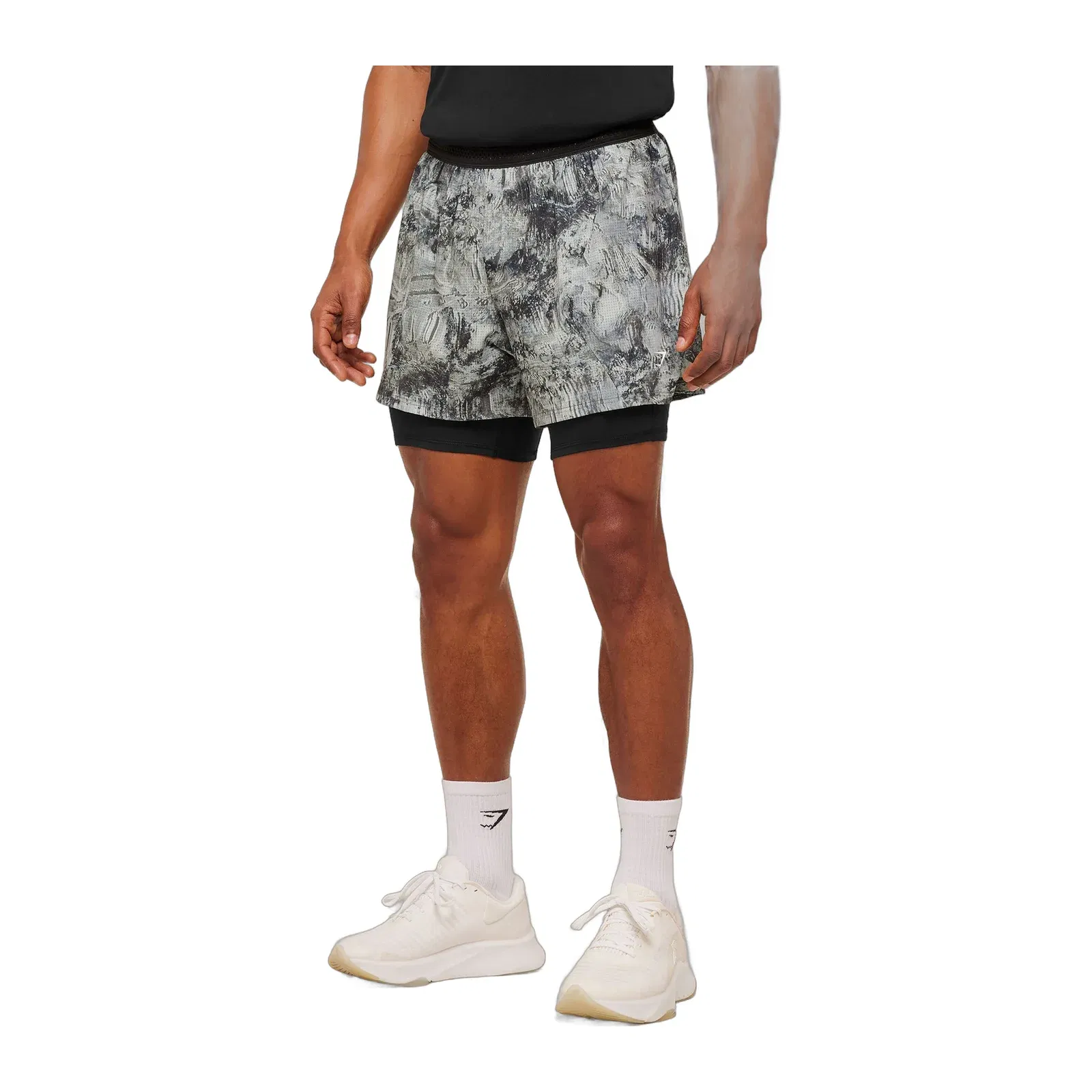Gymshark Running 4" 2In1 Shorts Dark Grey
