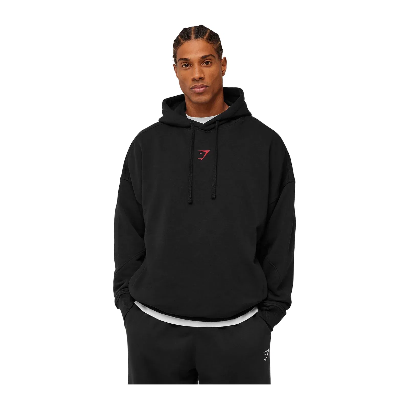 Gymshark Power Oversized Hoodie Black