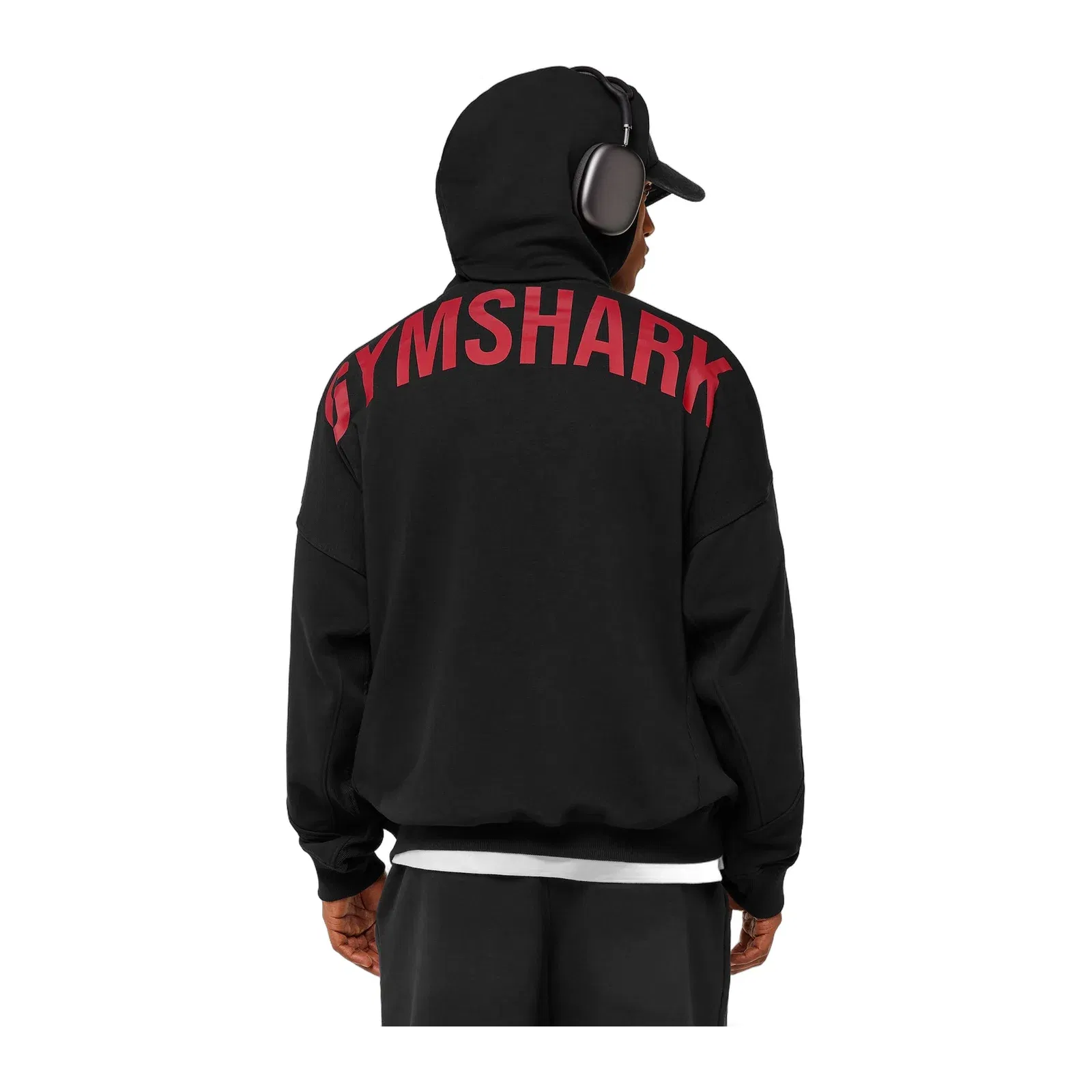 Gymshark Power Oversized Hoodie Black