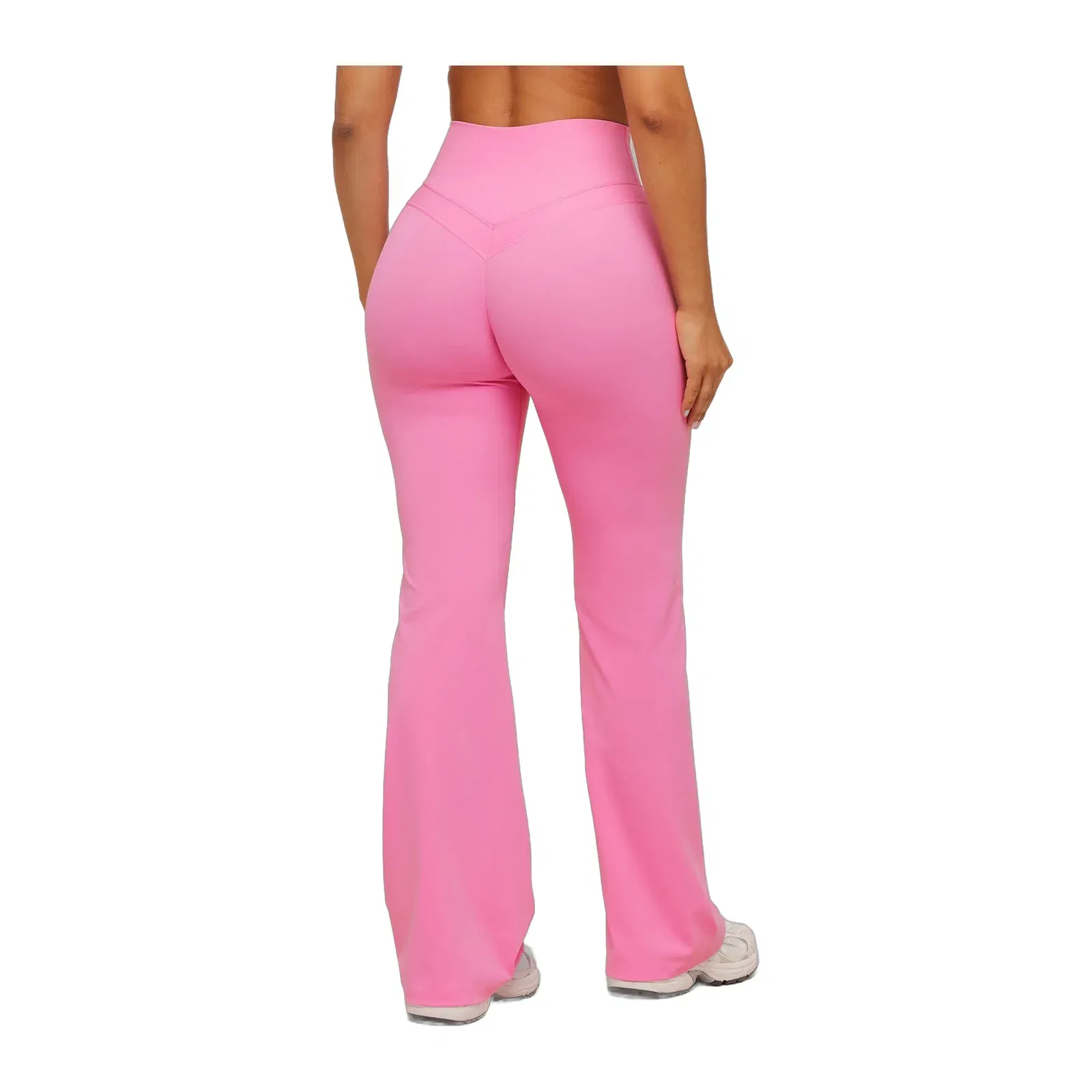Women's Gymshark Whitney Short Flared Legging Focus Pink