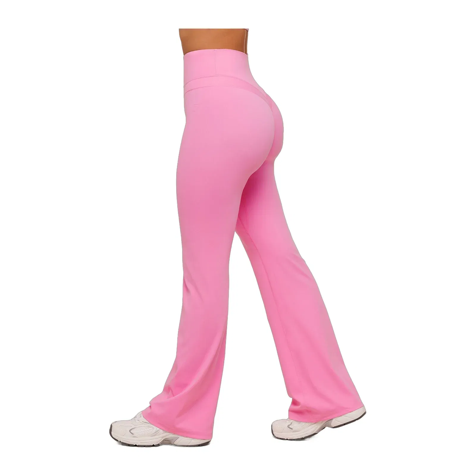 Women's Gymshark Whitney Short Flared Legging Focus Pink
