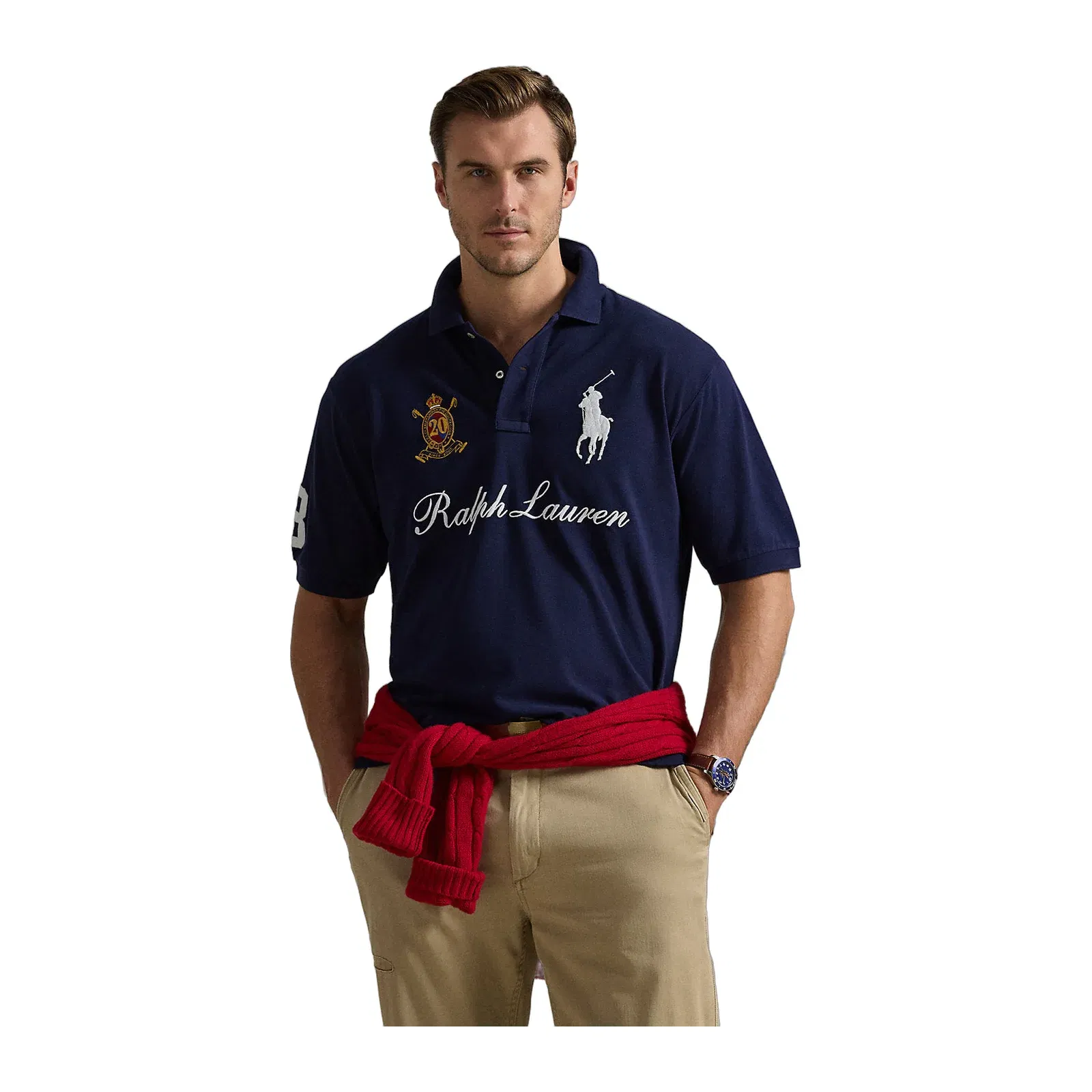 Ralph Lauren Big Pony 20th Anniversary Crest Polo