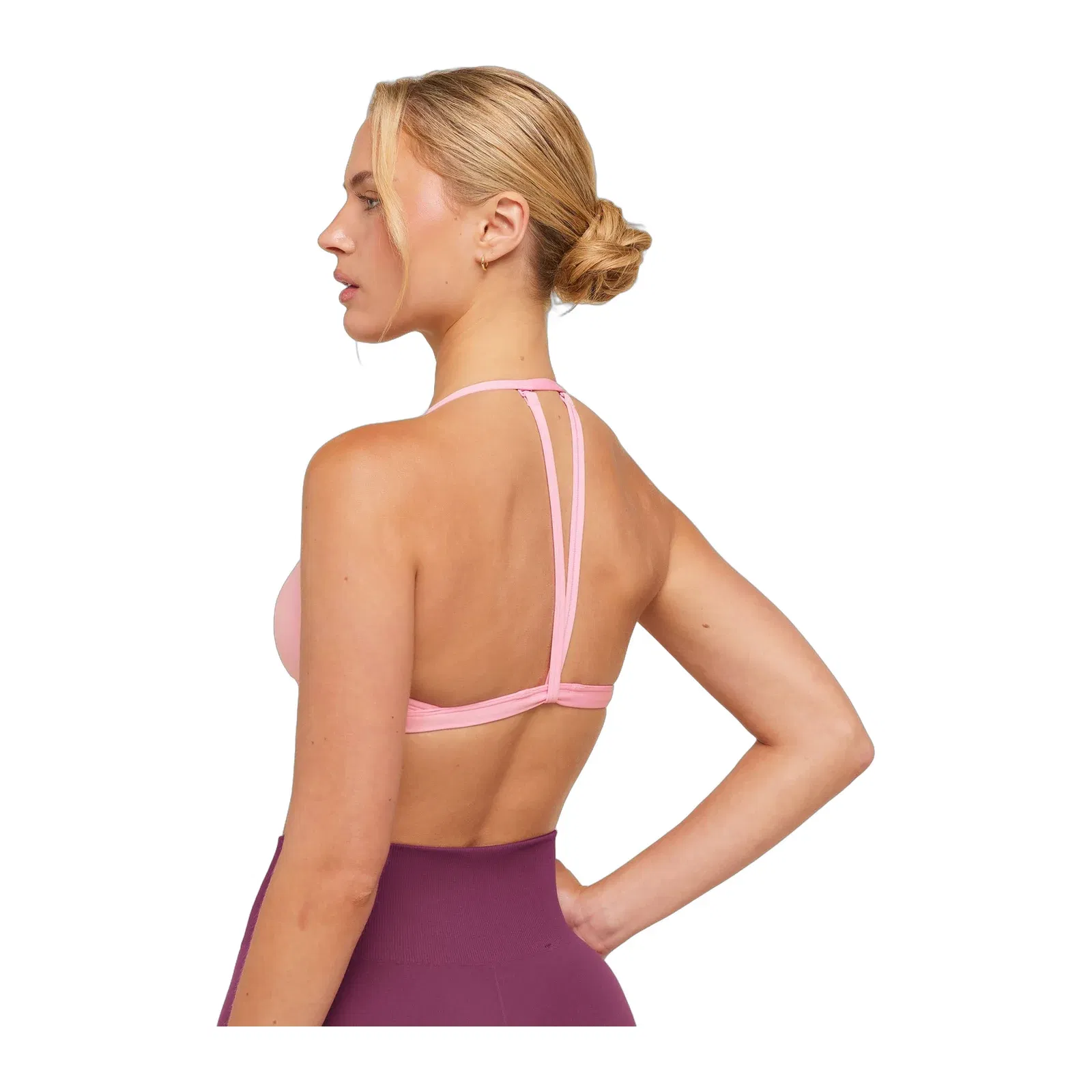 Women's Gymshark Minimal Sports Bra 2.0 Poise Pink