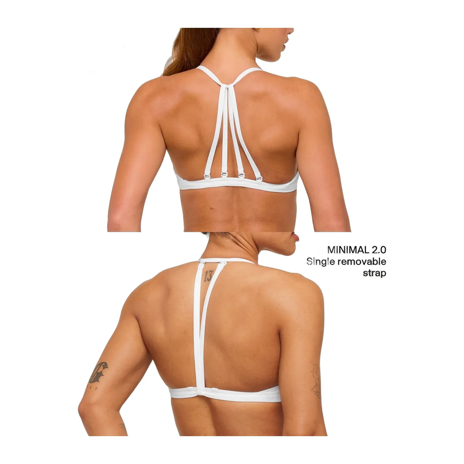 Women's Gymshark Minimal Sports Bra 2.0 Poise Pink