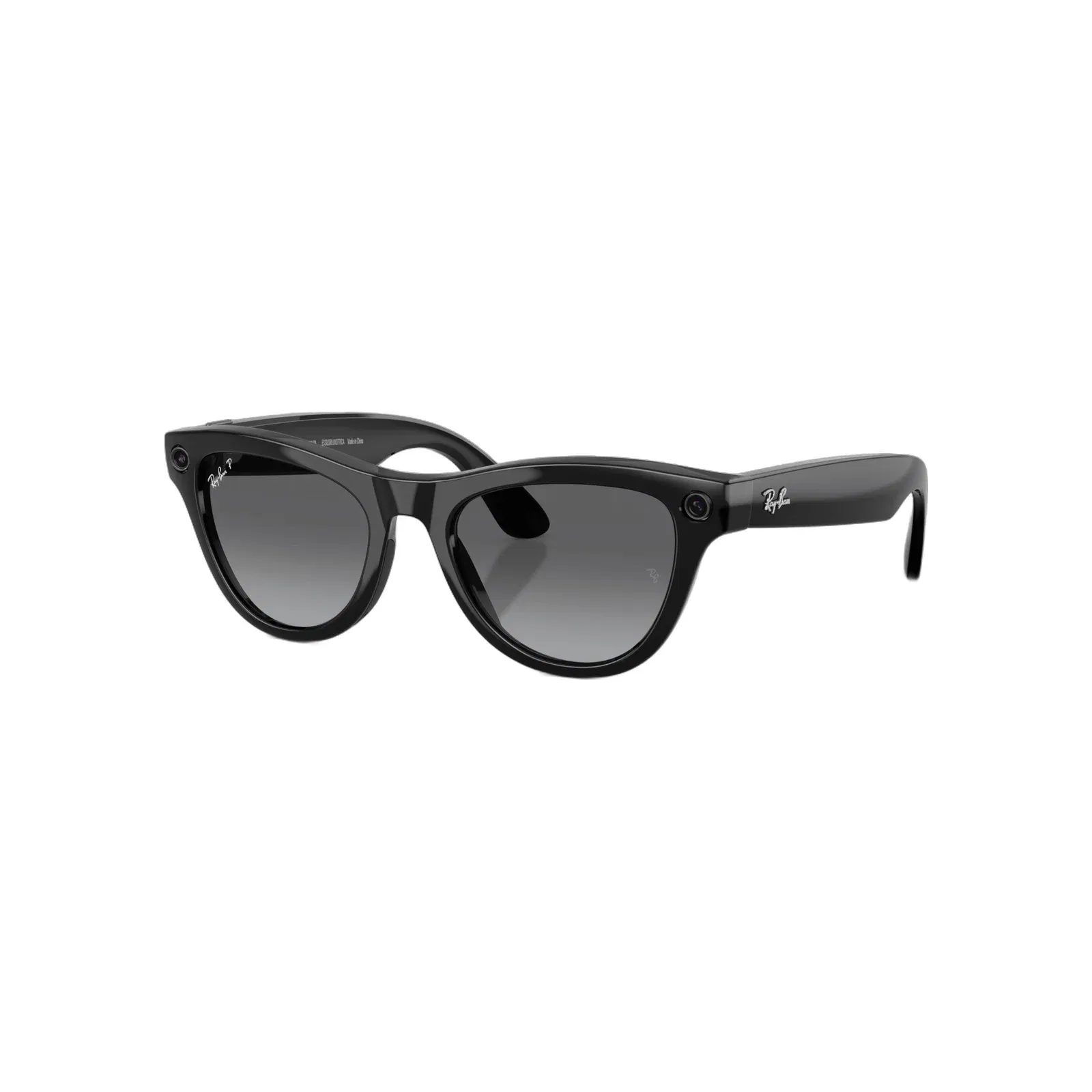 Ray-Ban Meta Skyler Shiny Black Frame Graphite Polarized Lens - Gen 2